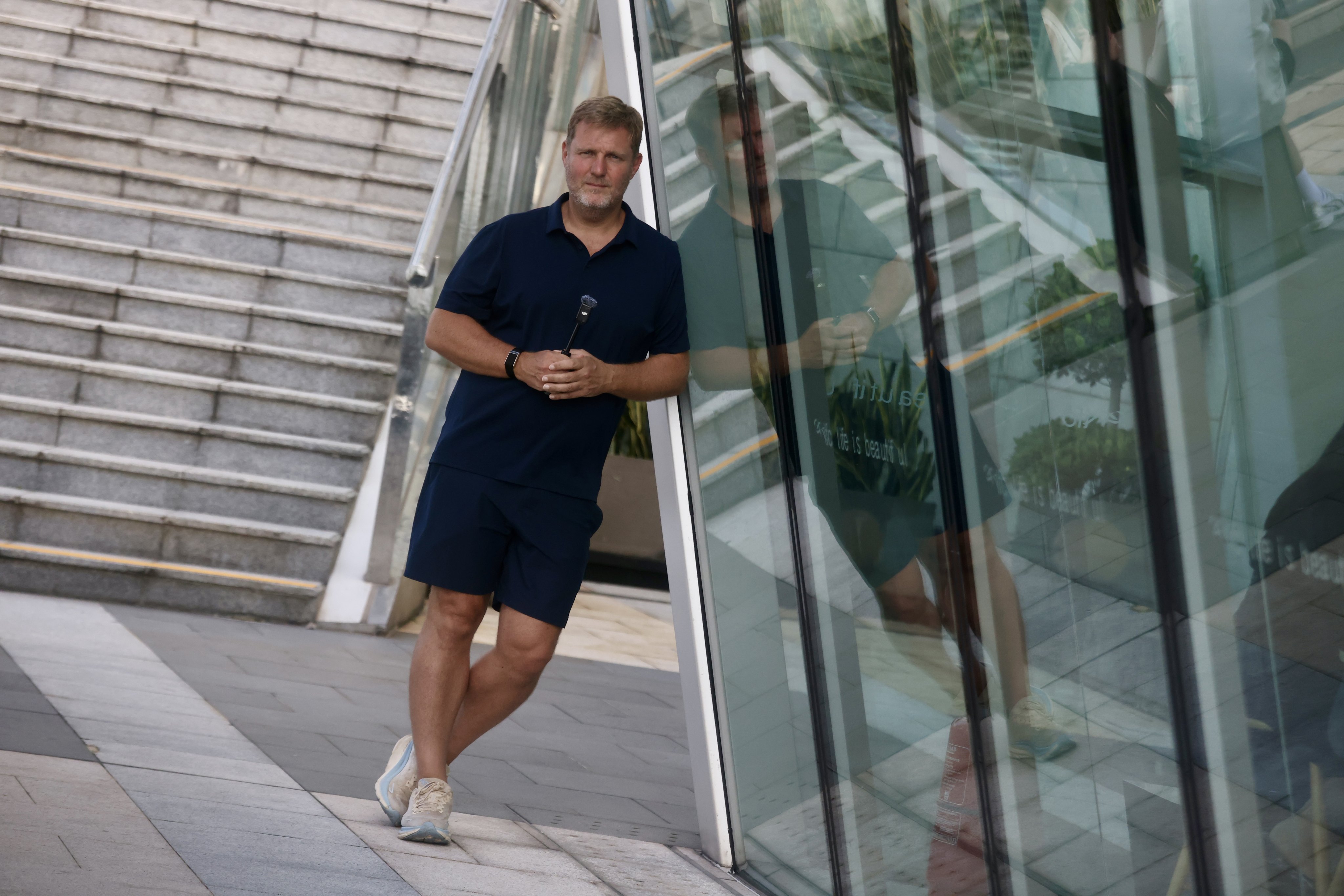 Simon Squibb has faced significant challenges, but is now a successful entrepreneur and motivational speaker. Photo: Jonathan Wong