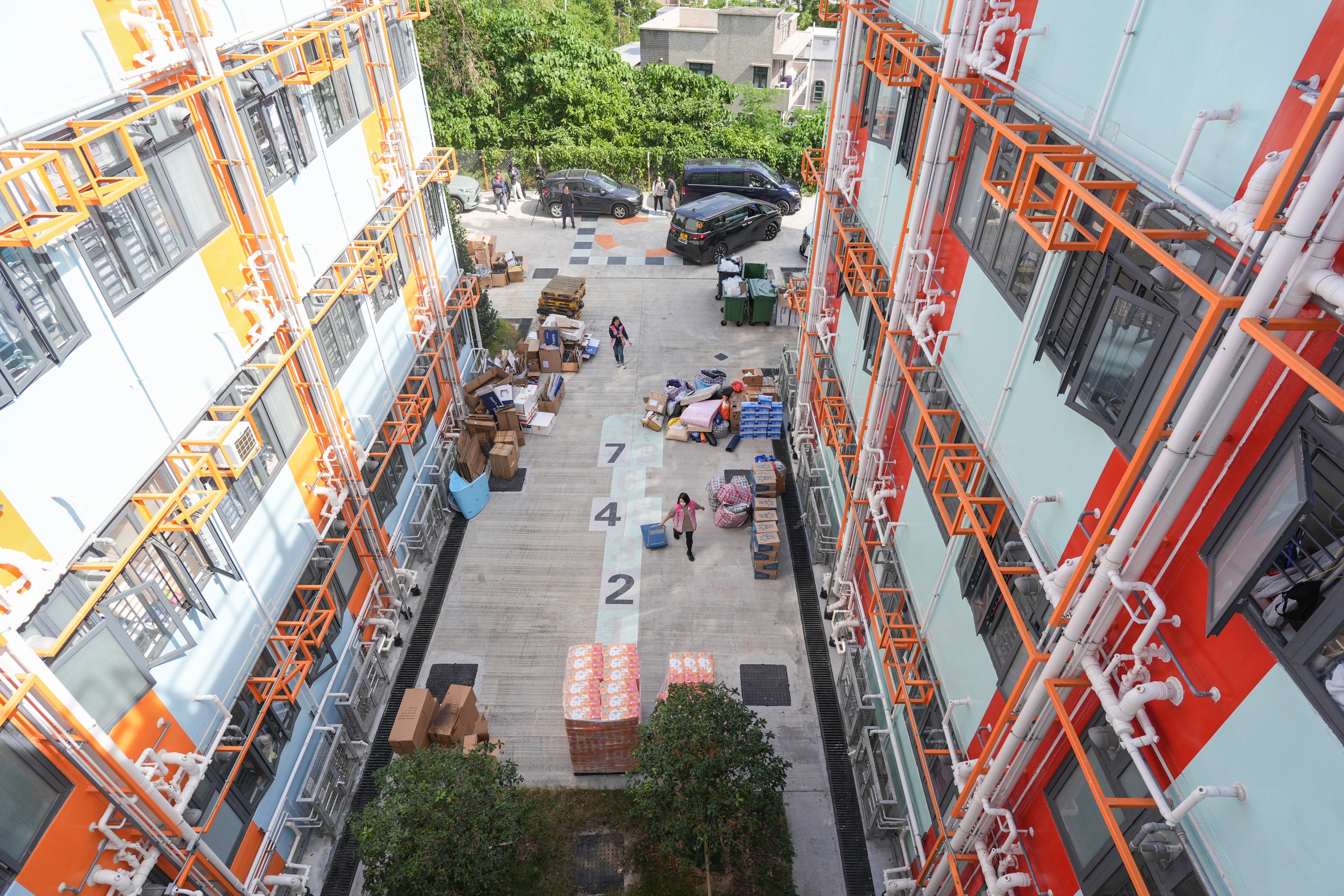 Some residents have moved into flats at the Good House project. Photo: Eugene Lee