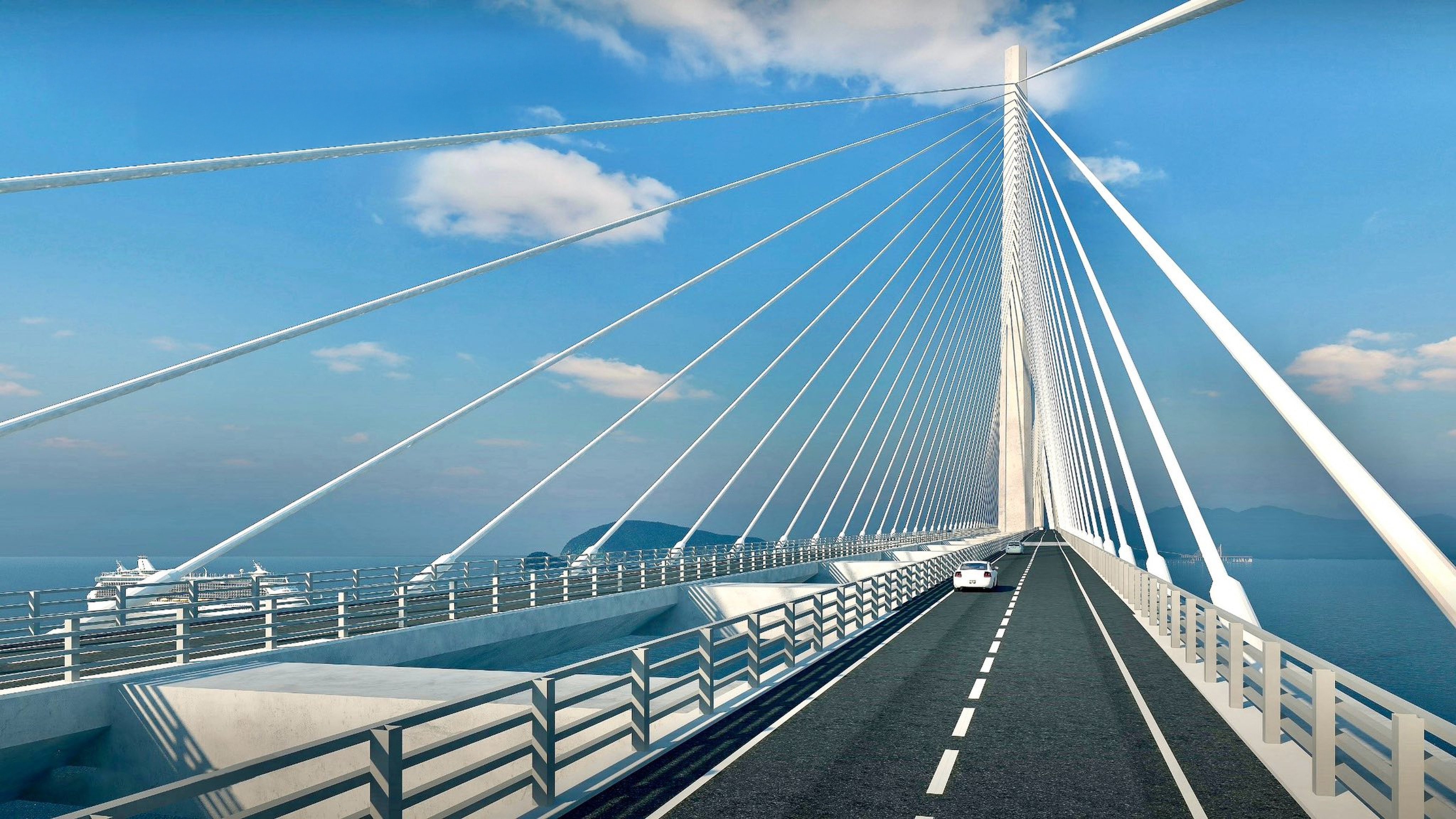 Illustration of Bataan–Cavite Interlink Bridge Project. Photo: Handout