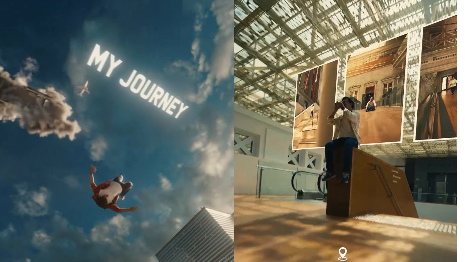 Two shots from the short film produced by Malaysian VFX artist Mohamad Sofian Abdullah, better known as Sofyank, in collaboration with the Singapore Tourism Board. Photos: Instagram / sofyank96