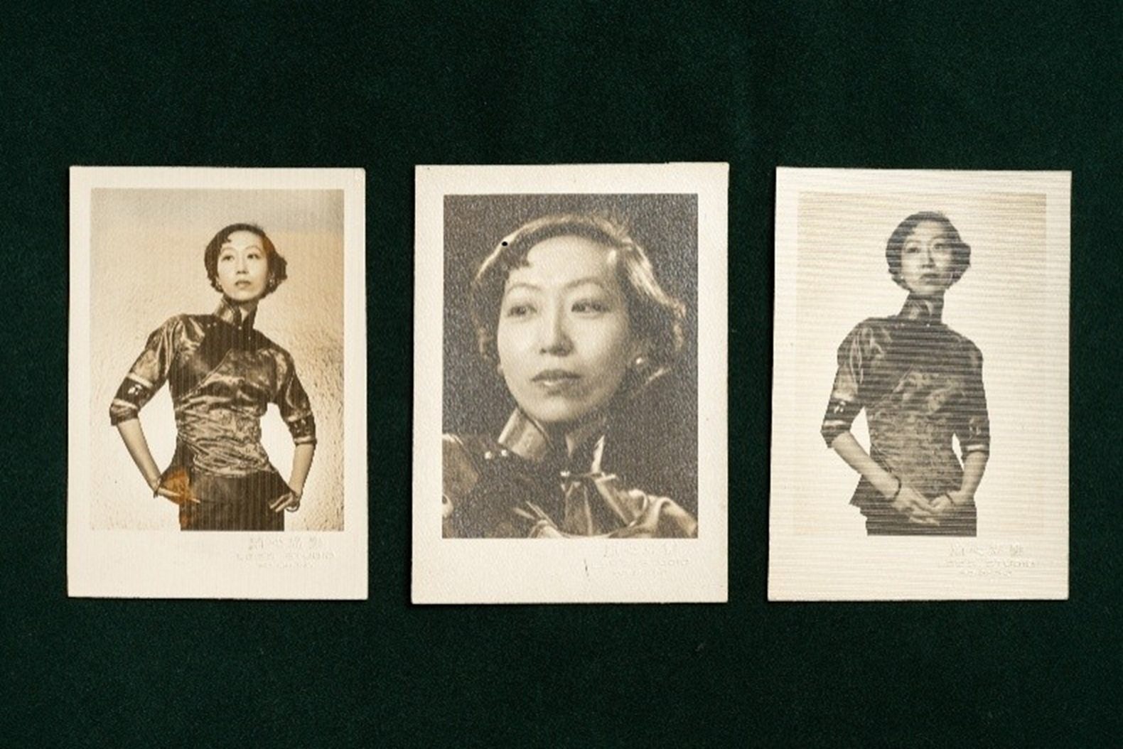 Photos of Eileen Chang are seen at “Beyond Distance: Half a Lifelong Friendship of Eileen Chang, Stephen Soong and Mae Fong Soong”, the inaugural exhibition at the Hong Kong Metropolitan University’s Museum of Modern Chinese Literature. Photo: Hong Kong Metropolitan University