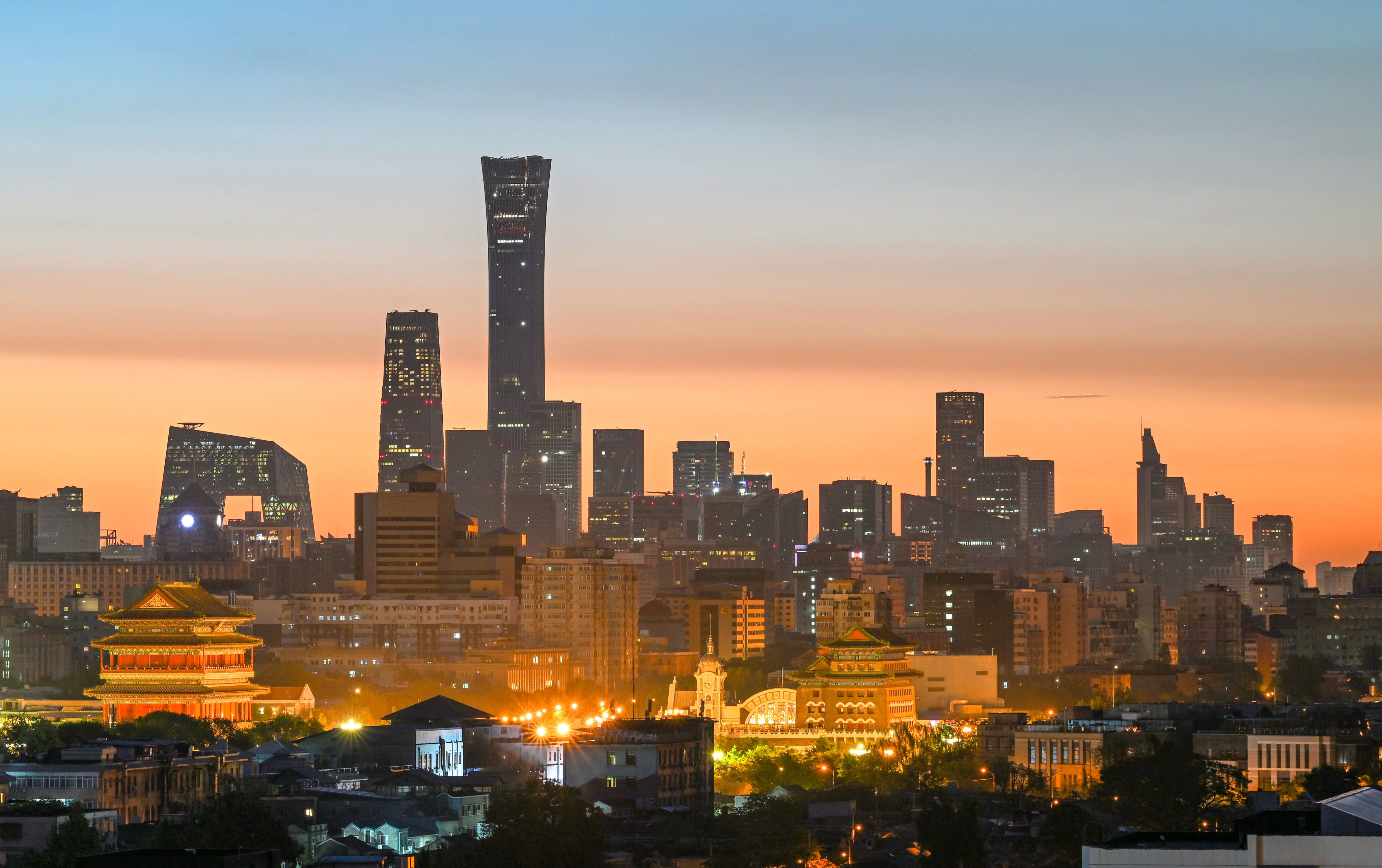 Global business sentiment towards China improved in the third quarter of 2025. Photo: Xinhua