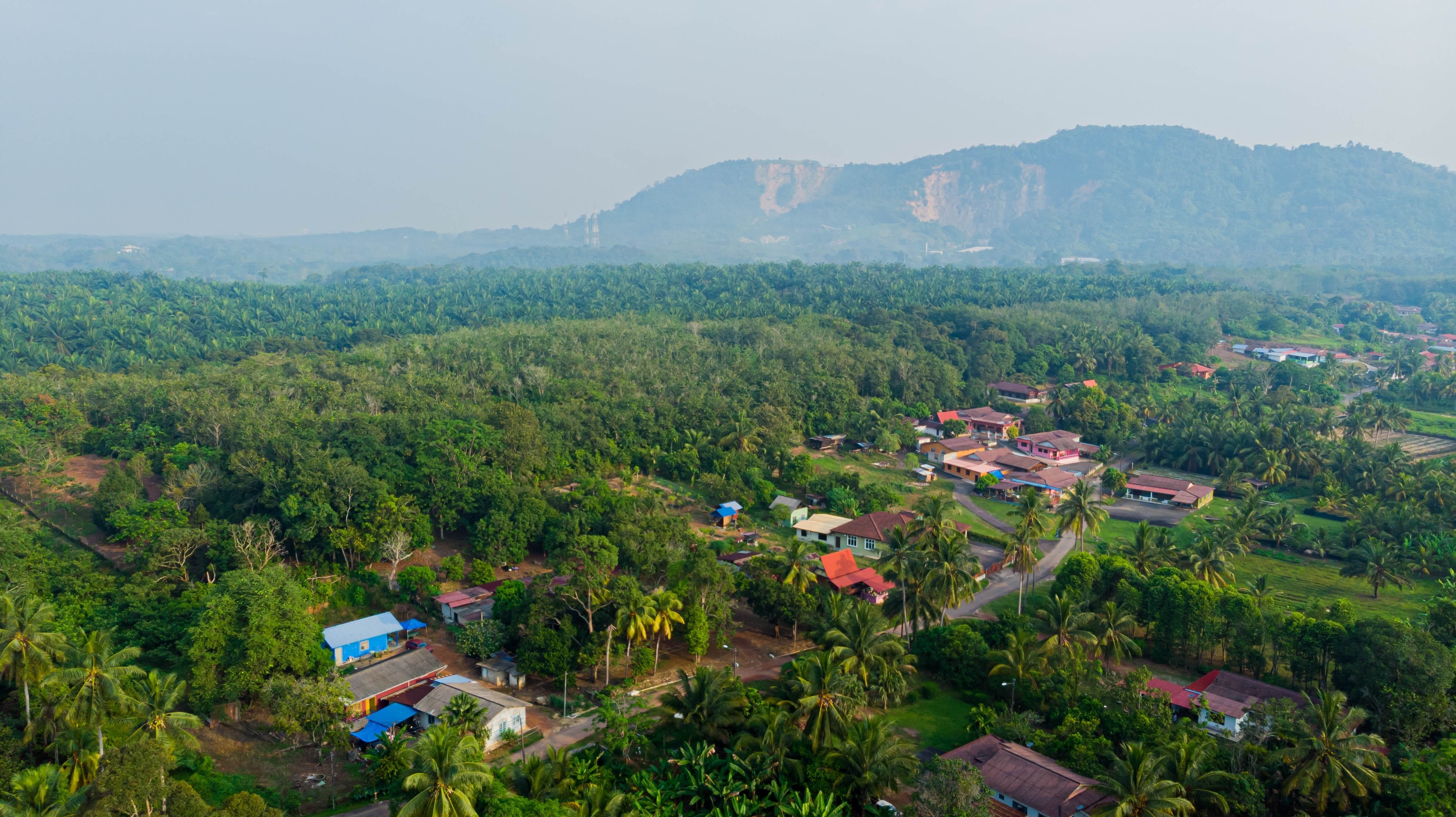 A village in Durian Tunggal, in Malaysia’s Melaka state. Three men were killed during a police operation in Durian Tunggal on November 24. Photo: Shutterstock