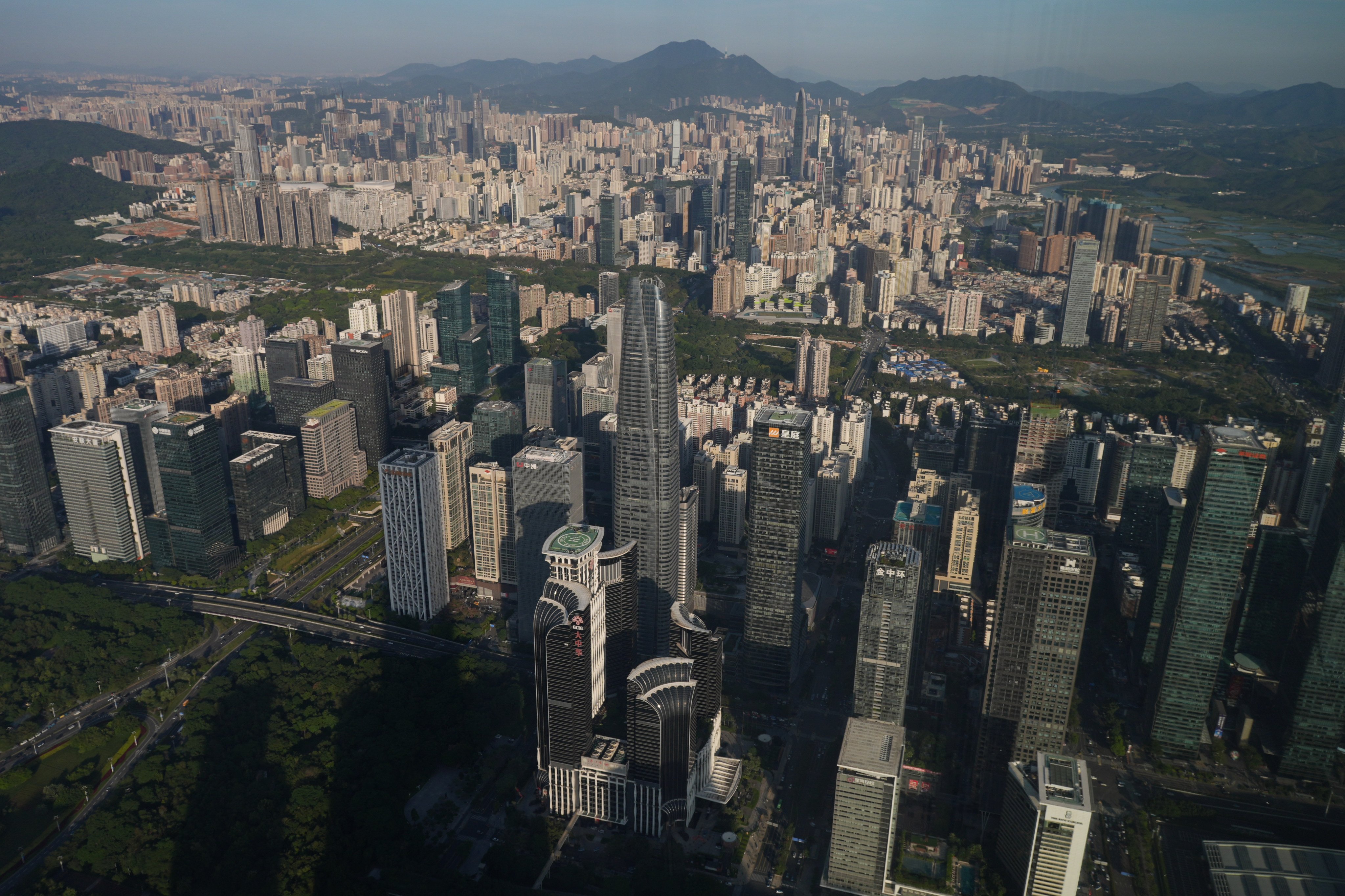 Densely packed Shenzhen is rapidly running out of room for development. Photo: Eugene Lee
