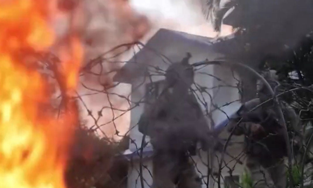 State broadcaster CCTV aired footage of PLA troops conducting a drill aimed at seizing part of a war-torn city. Photo: Handout