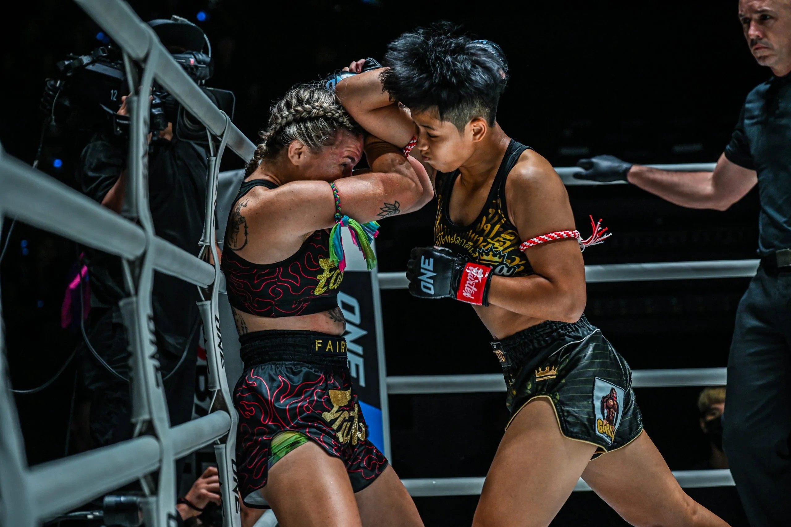 Phetjeeja Lukjaoporongtom, ONE women’s atomweight kickboxing world champion, will return to Muay Thai at ONE Fight Night 38. Photo: Handout