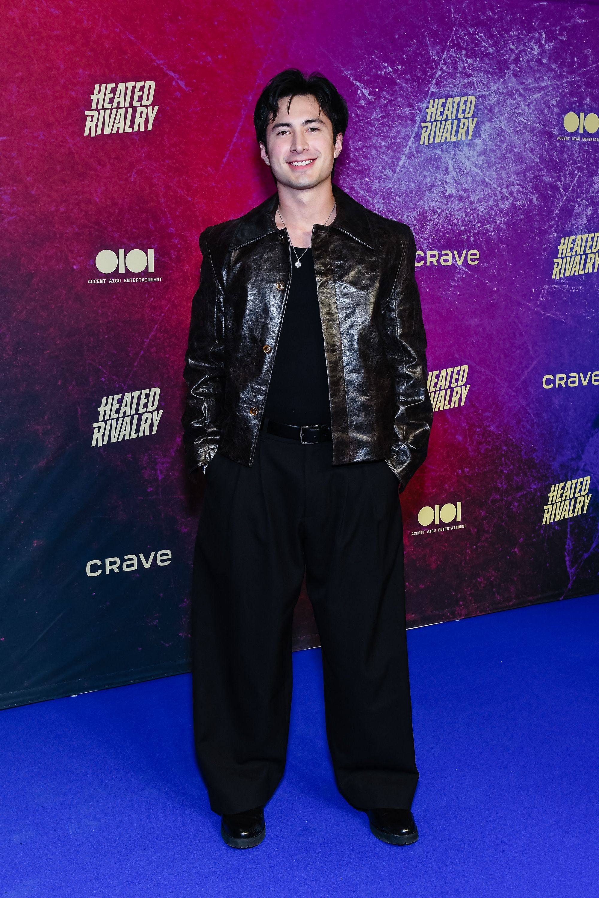 Korean-Canadian actor Hudson Williams just got his big break in the Crave original TV series Heated Rivalry. Photo: Getty Images via AFP