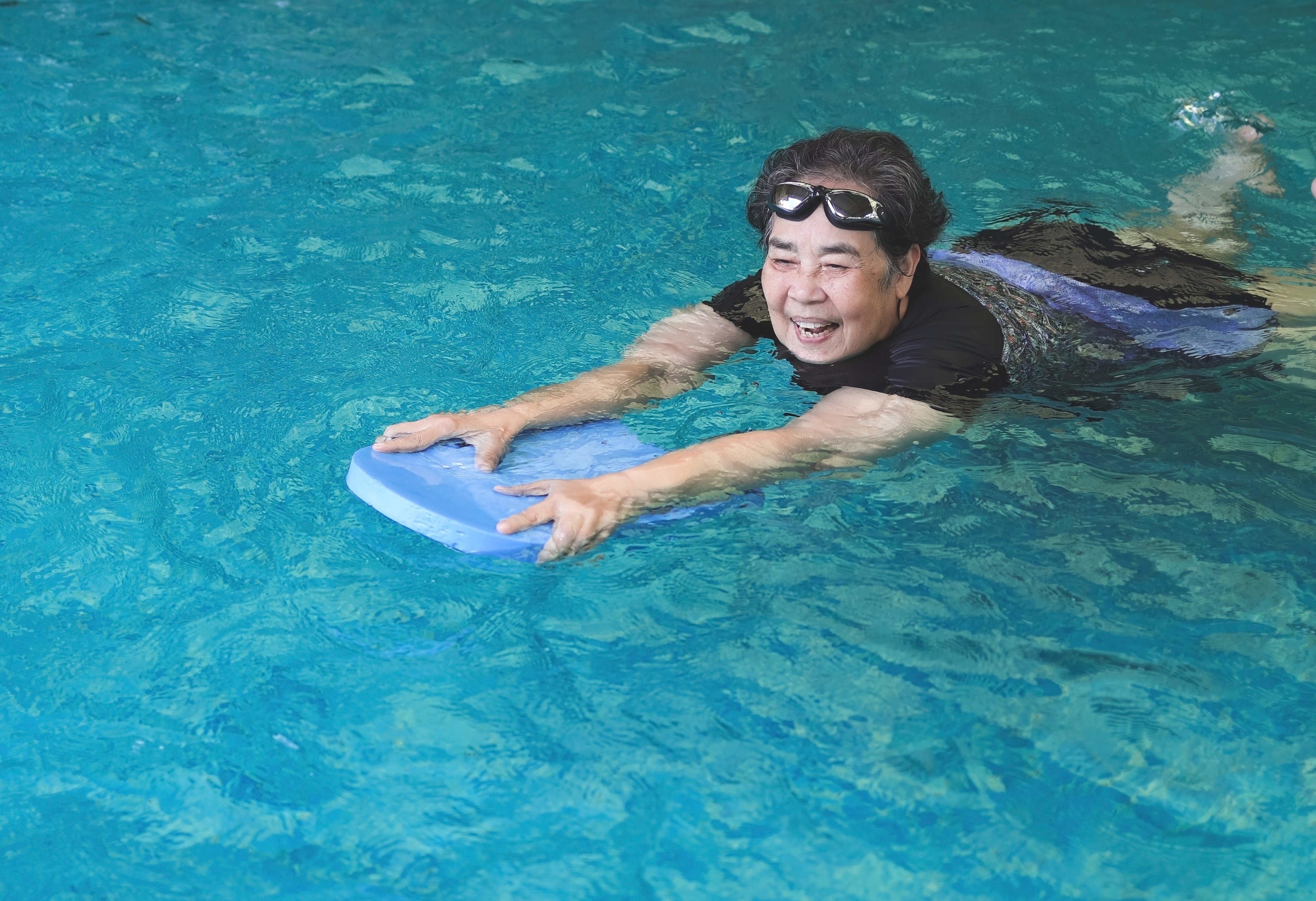 When compared with other low-impact activities like walking or cycling, swimming is a safer exercise for people who struggle with balance, works more muscle groups, and is something you can do all year round, one expert says. Photo: Shutterstock