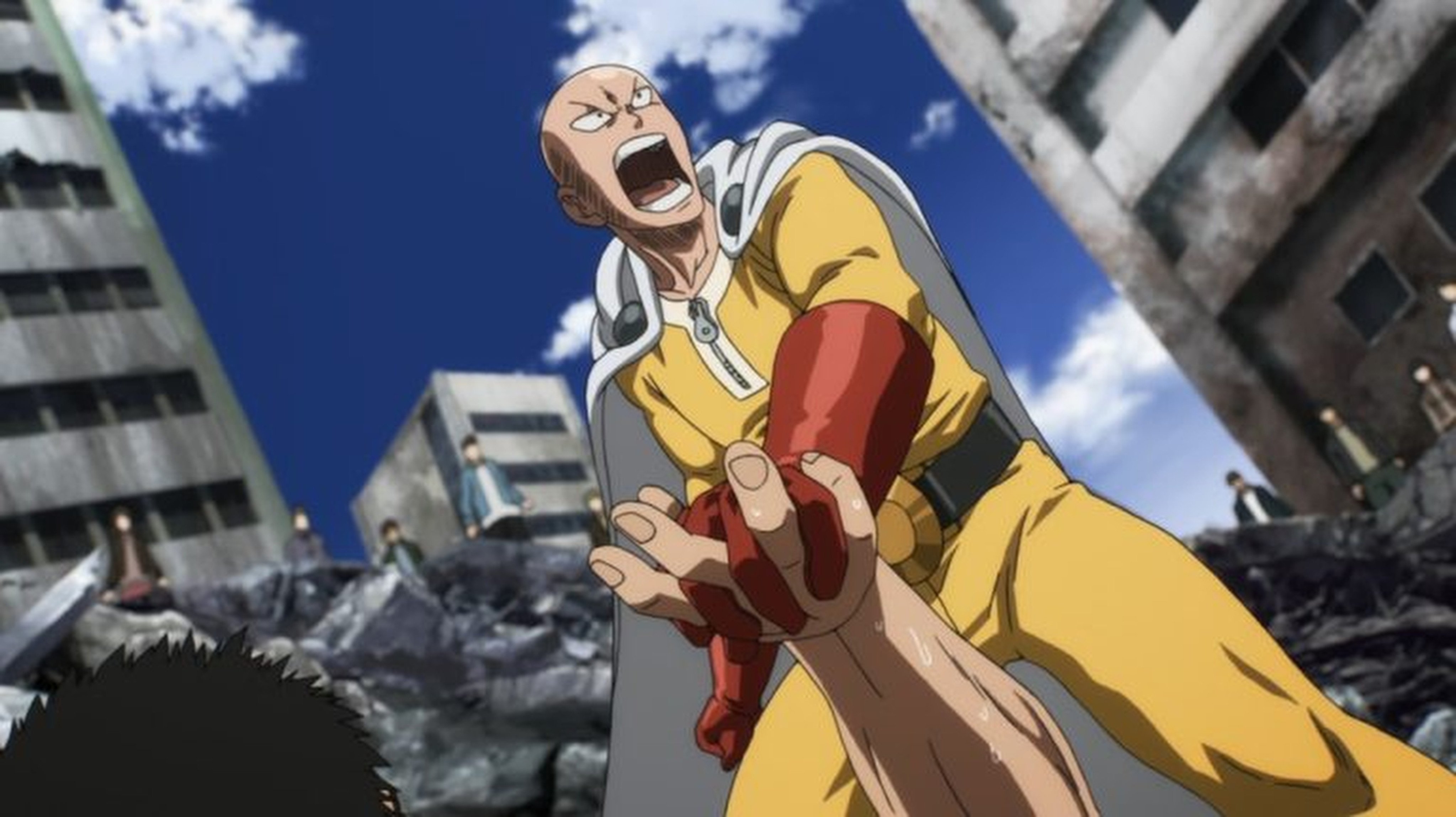 A still from Japanese superhero saga One-Punch Man. The latest episode garnered complaints about its uneven pacing and “rushed” storytelling. Photo: Netflix