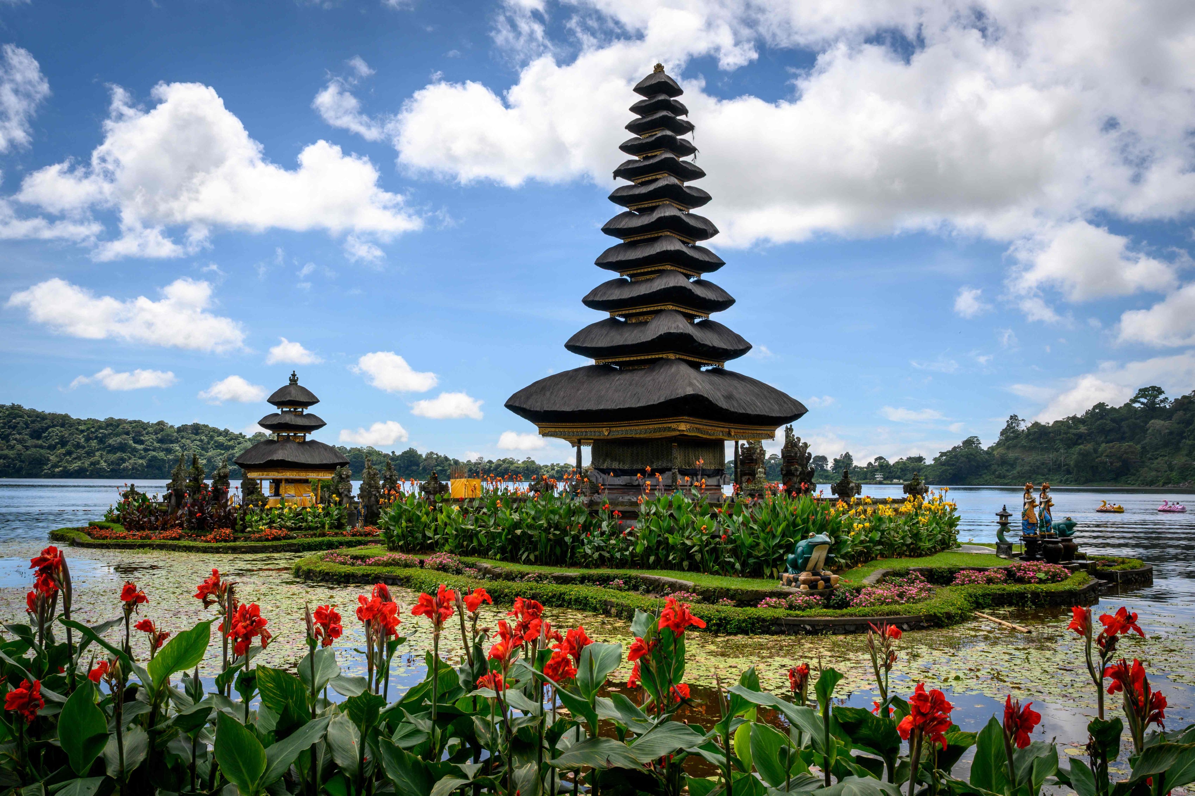 The Ulun Danu Beratan Hindu temple in Bali. Photo: AFP