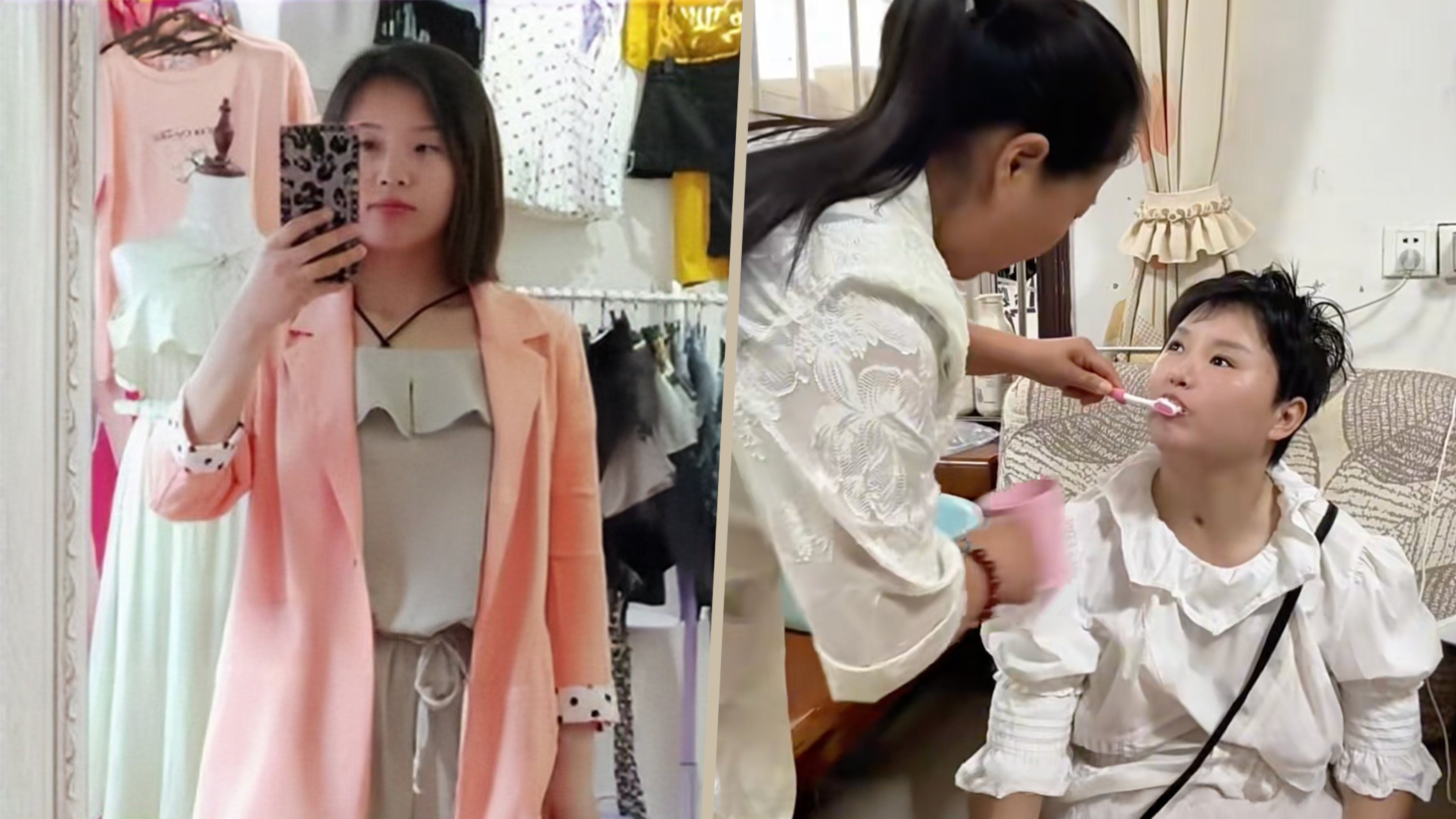 For five years, a woman has cared for her daughter-in-law, who is in a vegetative state after an accident, borrowing one million yuan for treatment. Photo: Douyin