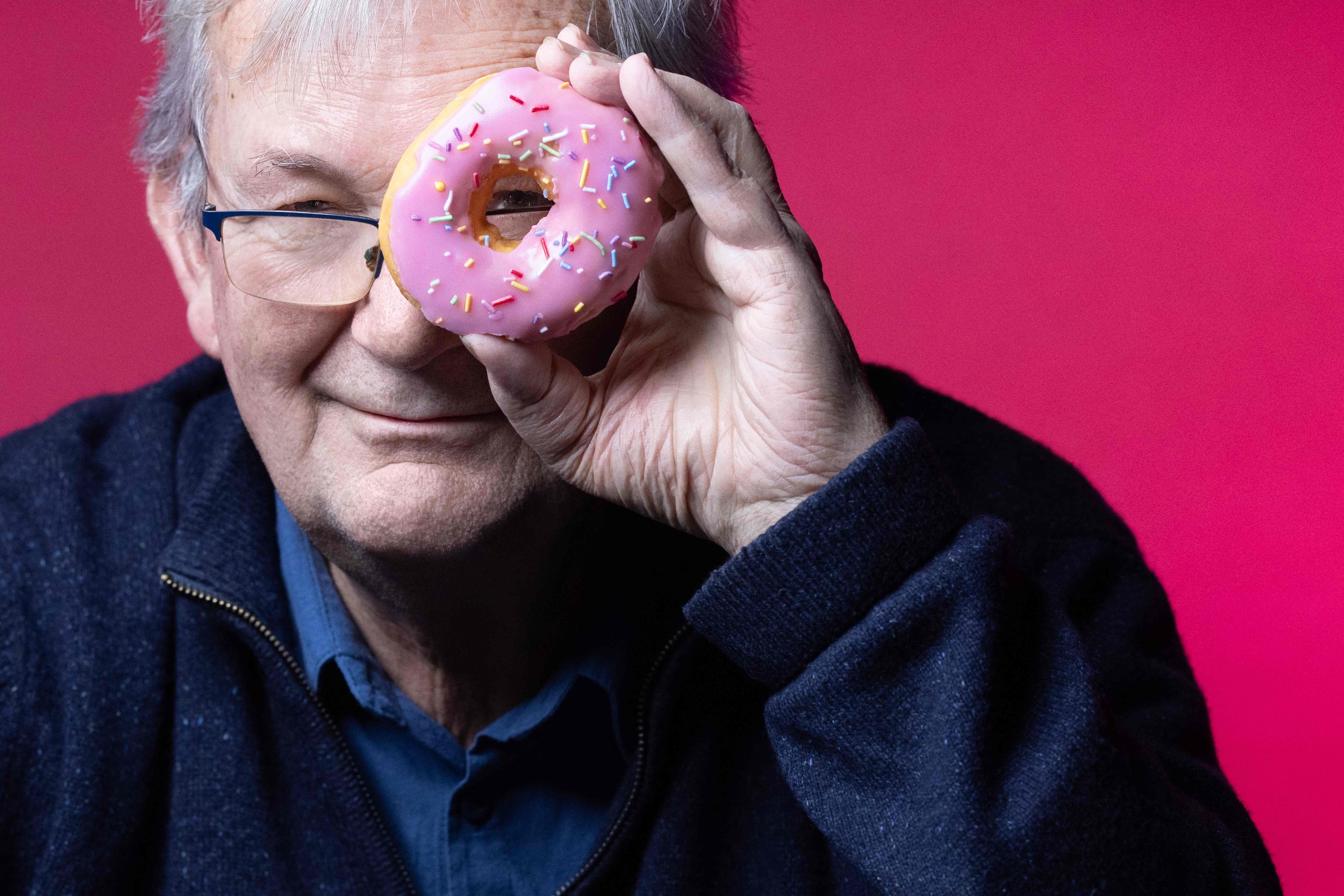 British photographer Martin Parr, 73, has died  at his home in England, his foundation said on Sunday. Photo:  AFP