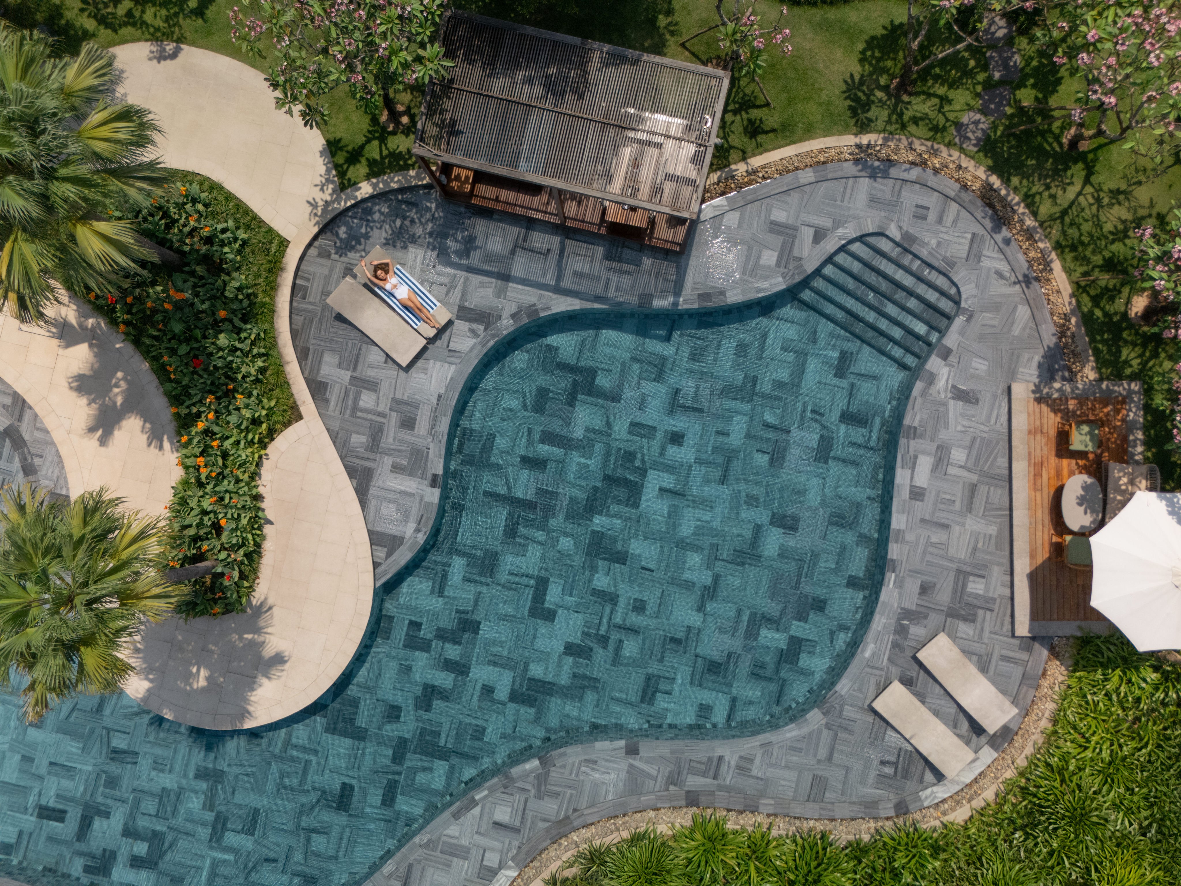 One of Hoiana Resort & Golf’s several pools. Photo: Handout