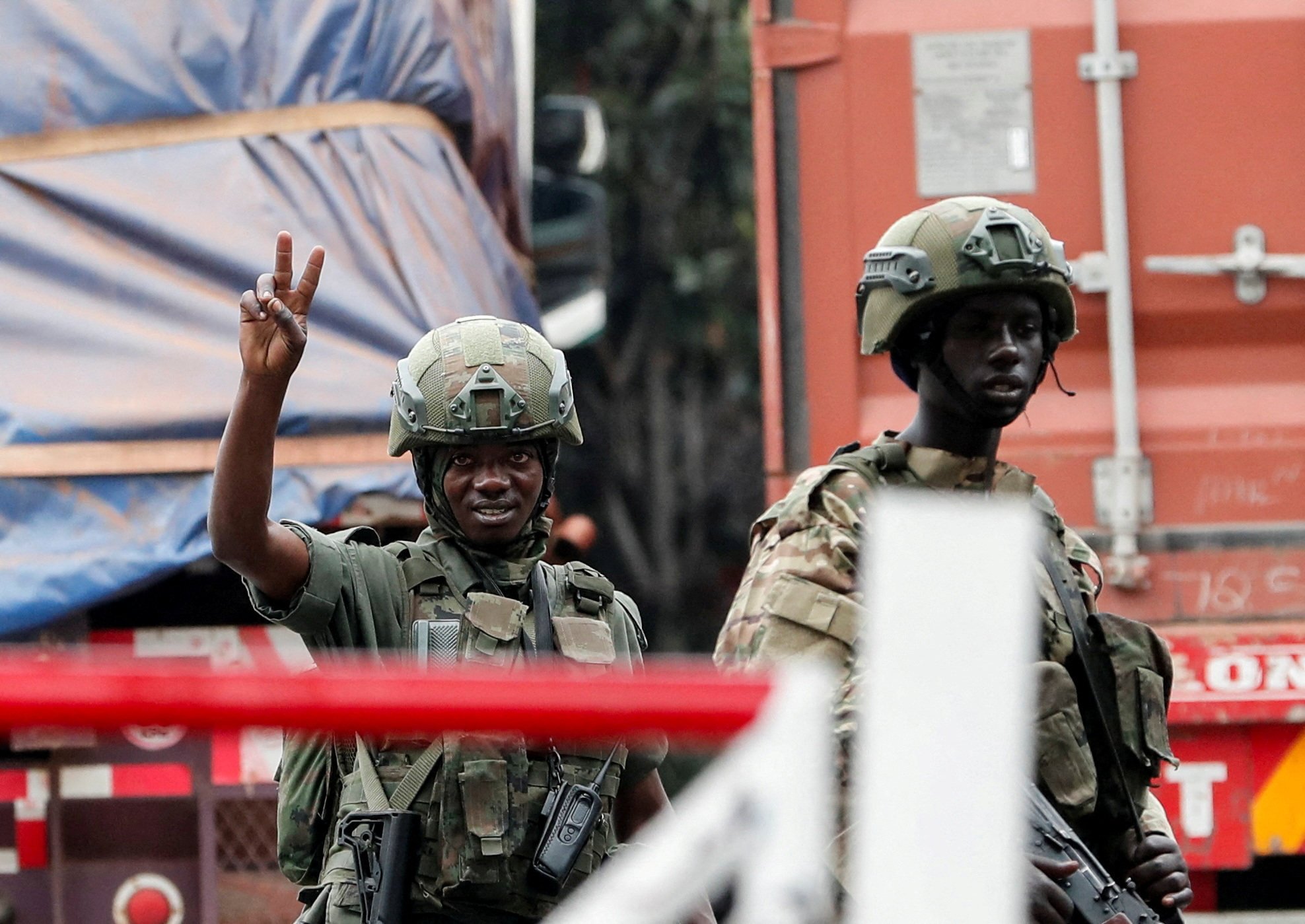 M23 rebels earlier this year. Congolese President Felix Tshisekedi has accused Rwanda of violating its commitments to a US-brokered peace deal. Photo: Reuters