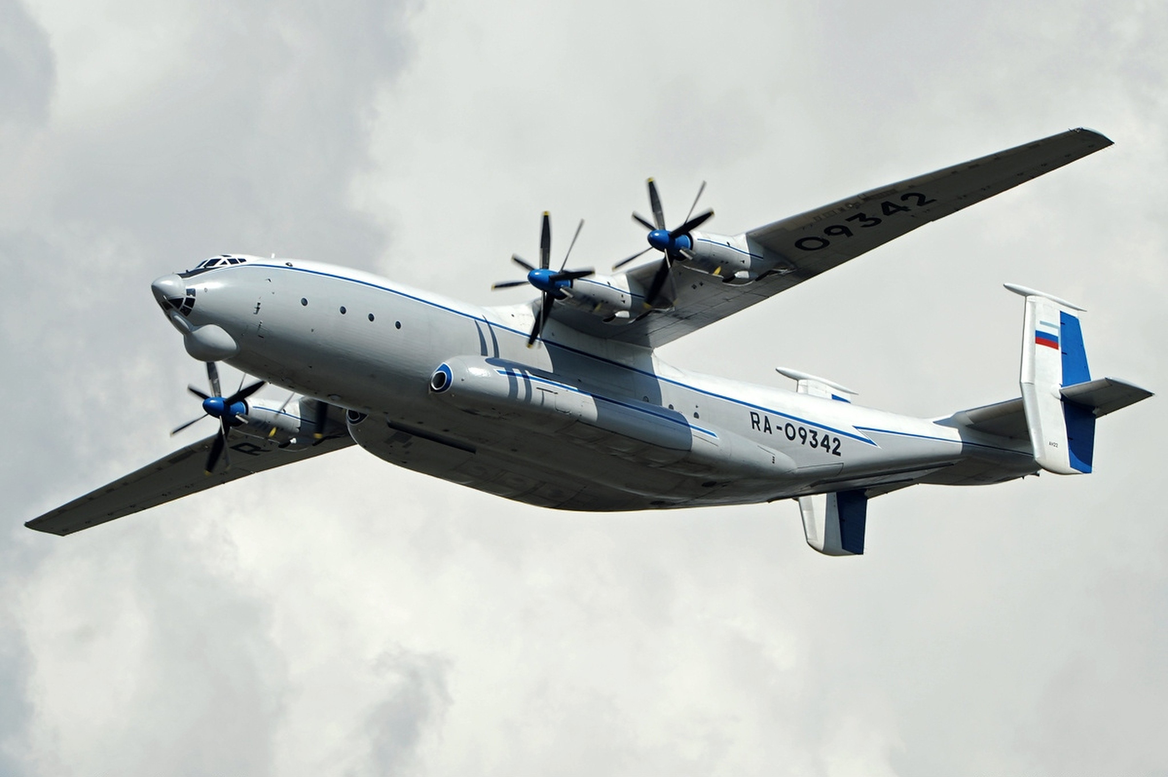 An Antonov An-22 Russian Air Force aircraft. Photo: Handout