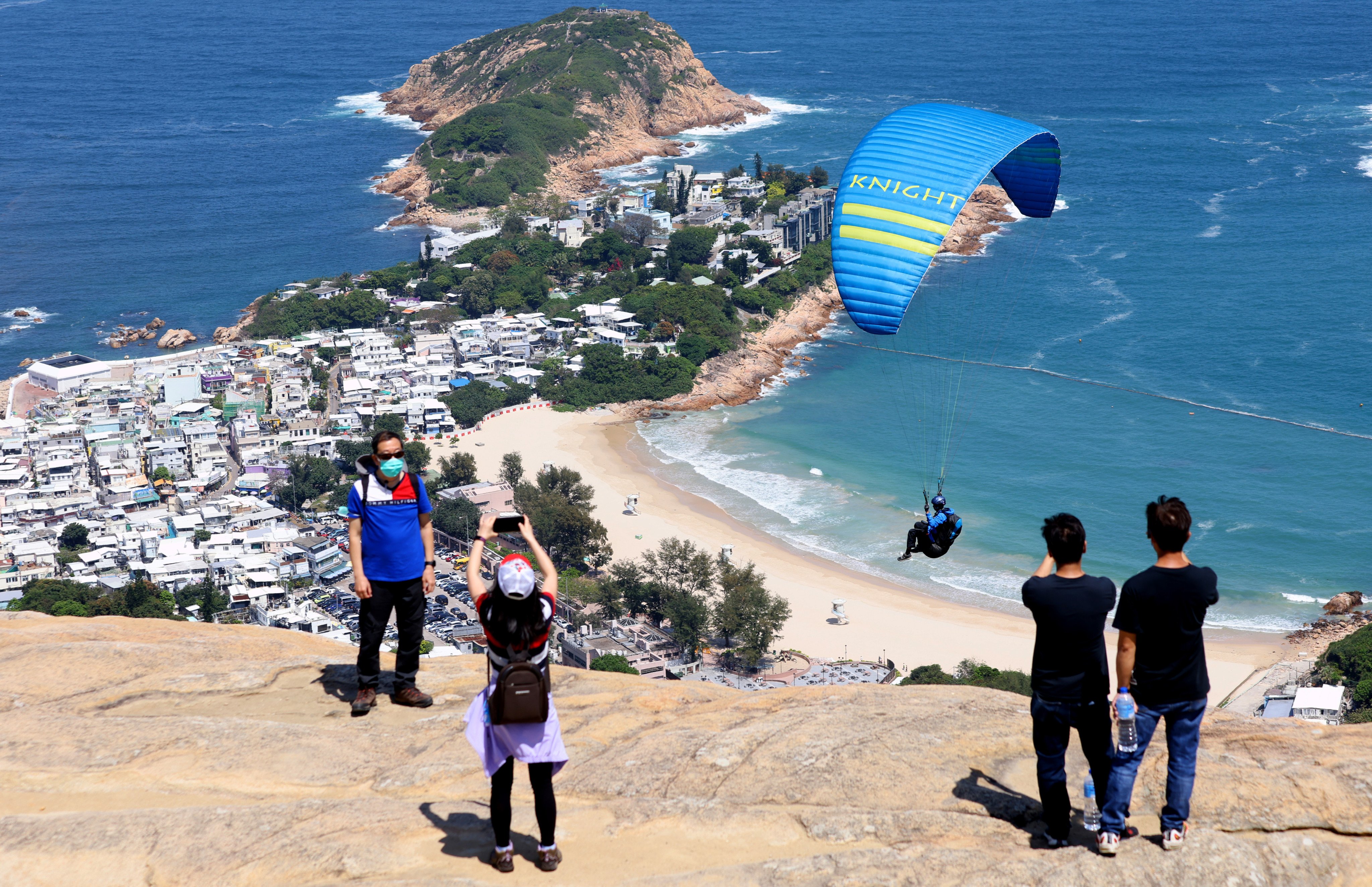 Dragon’s Back in Shek O is a popular spot. Photo: Dickson Lee