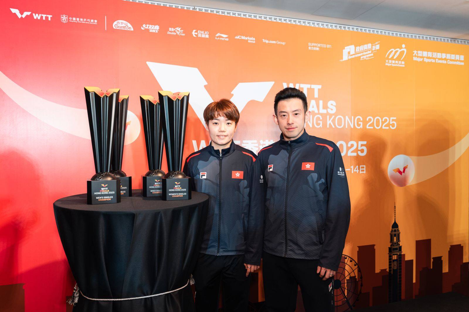 Hong Kong’s Wong Chun-ting (right) and Doo Hoi-kem have the Olympic champions and the world No 1 pair in their group. Photo: Handout