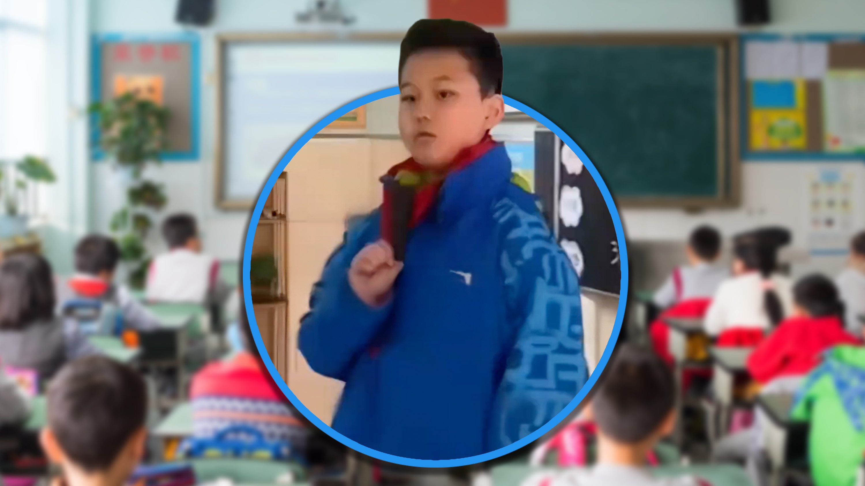A bullied nine-year-old boy in China turned the tables on his tormentors by making a powerful and emotional speech in class that reduced them to tears. Photo: Shutterstock/Douyin