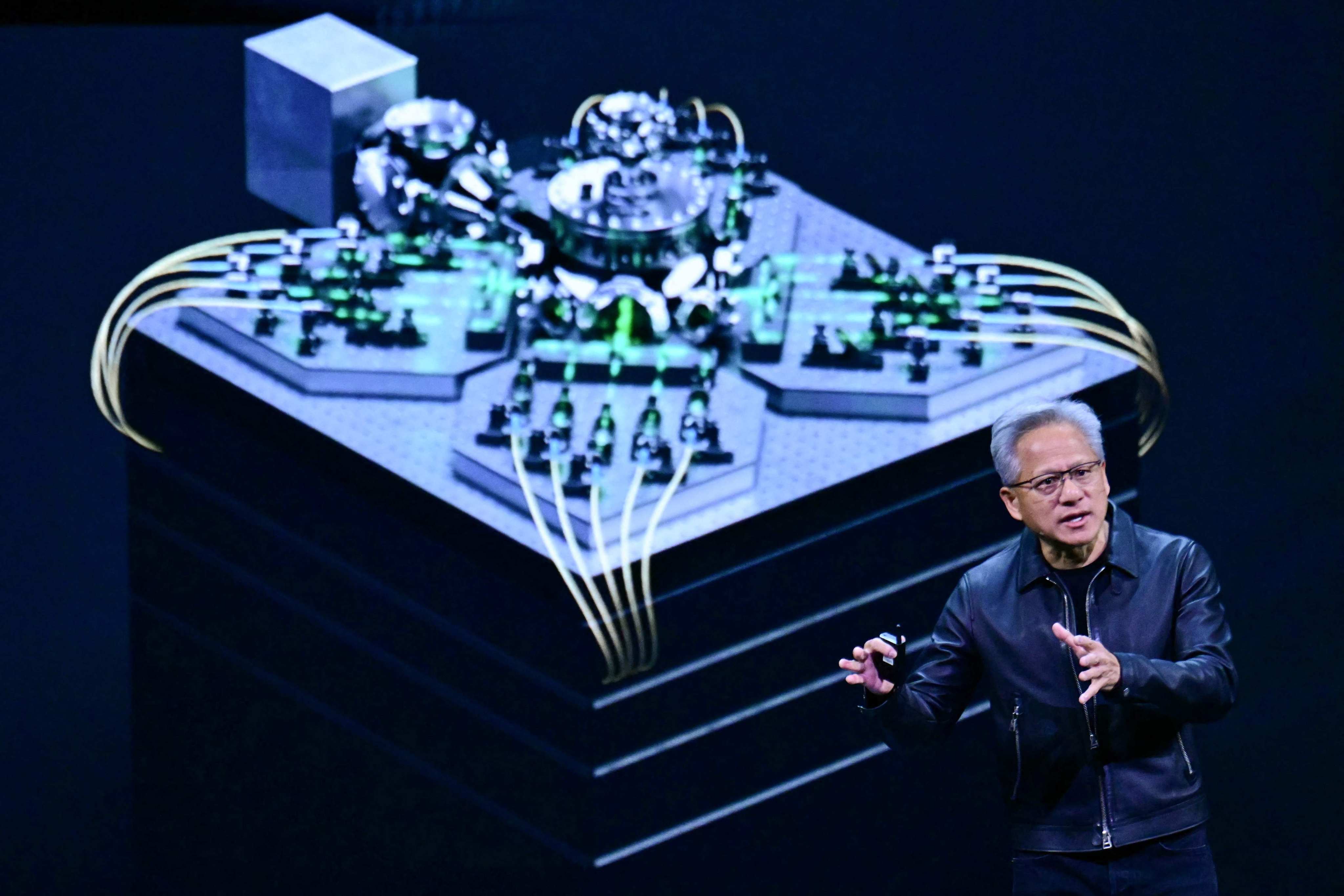 Nvidia CEO Jensen Huang. Photo: AFP