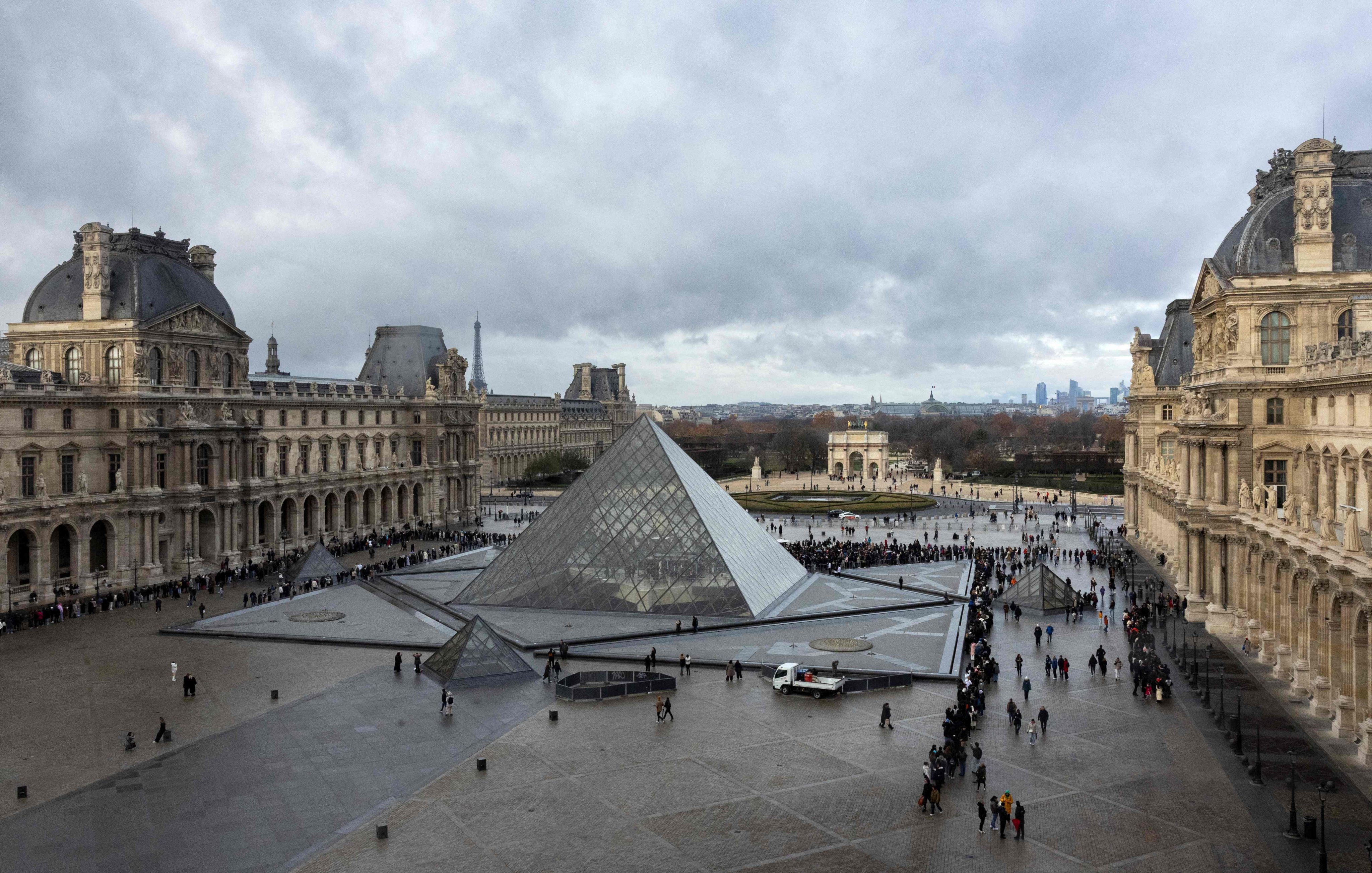 The Louvre Museum in Paris, France. Photo: AFP