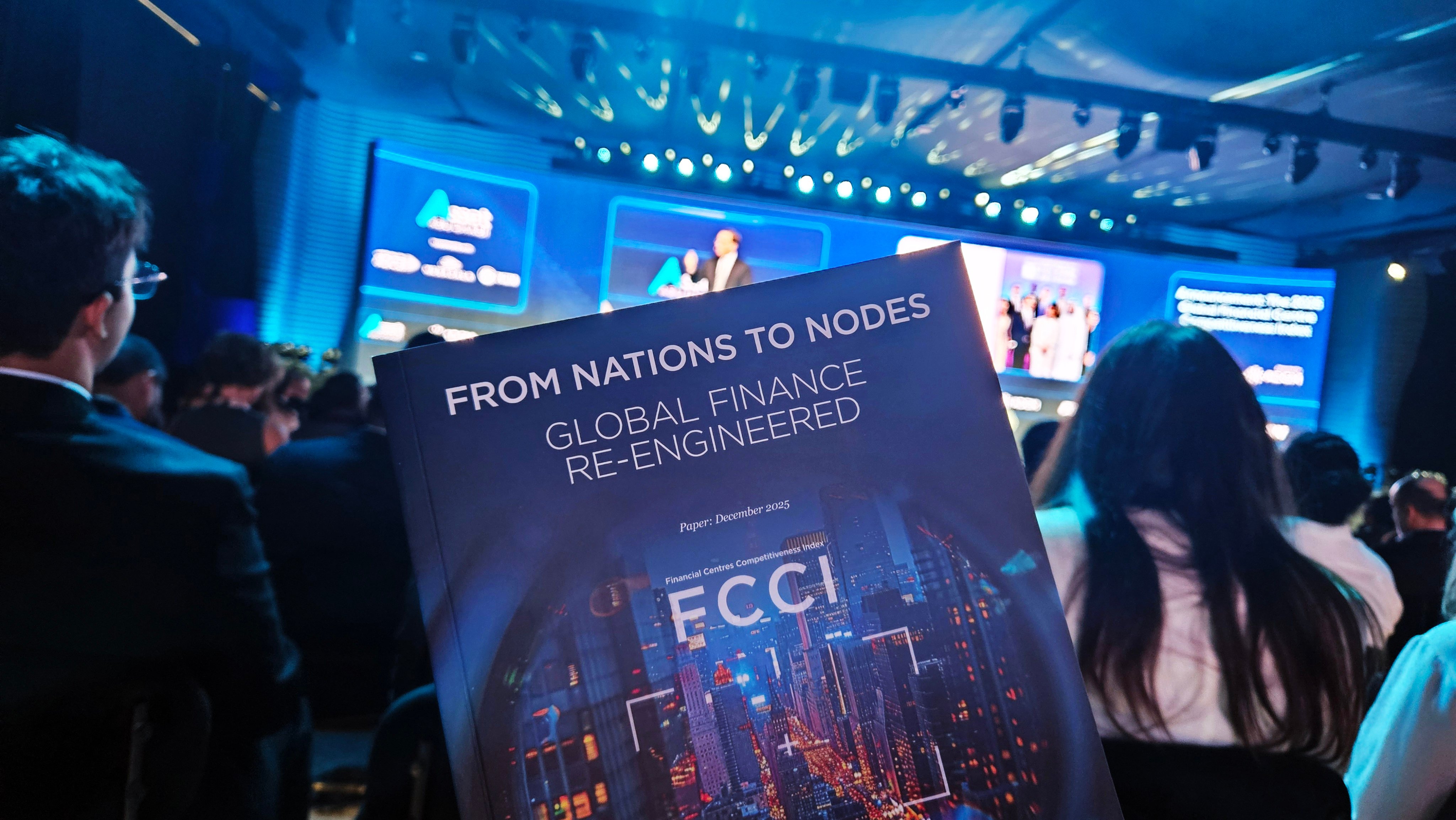 The inaugural Financial Centres Competitiveness Index (FFCI), unveiled at Abu Dhabi Finance Week, ranked Hong Kong fourth overall, behind New York, London and Singapore. Photo: Coco Feng