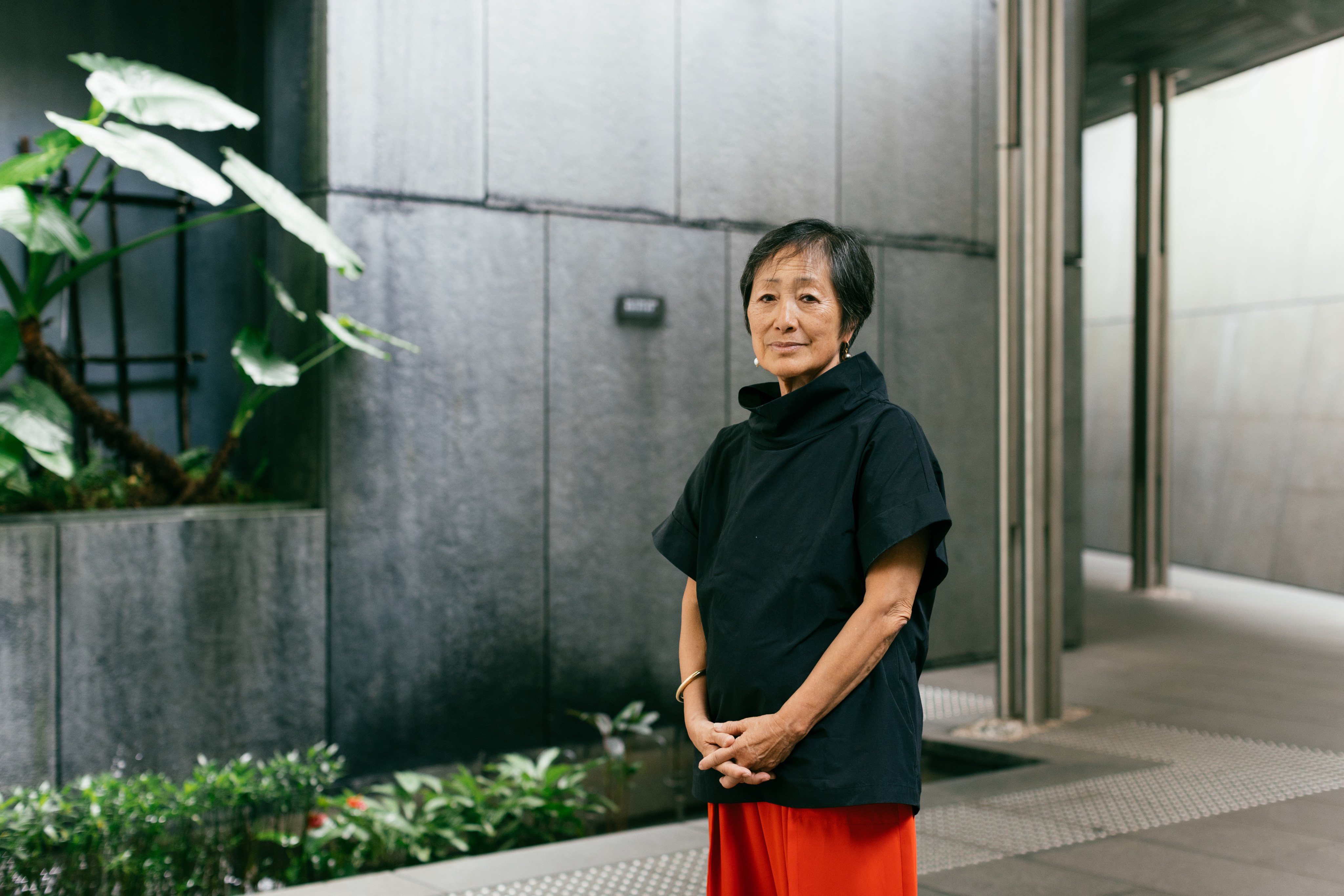 Architect Billie Tsien, pictured at Asia Society Hong Kong Centre, which she says was a complicated and scary site to build on. Photo: Tracy Wong