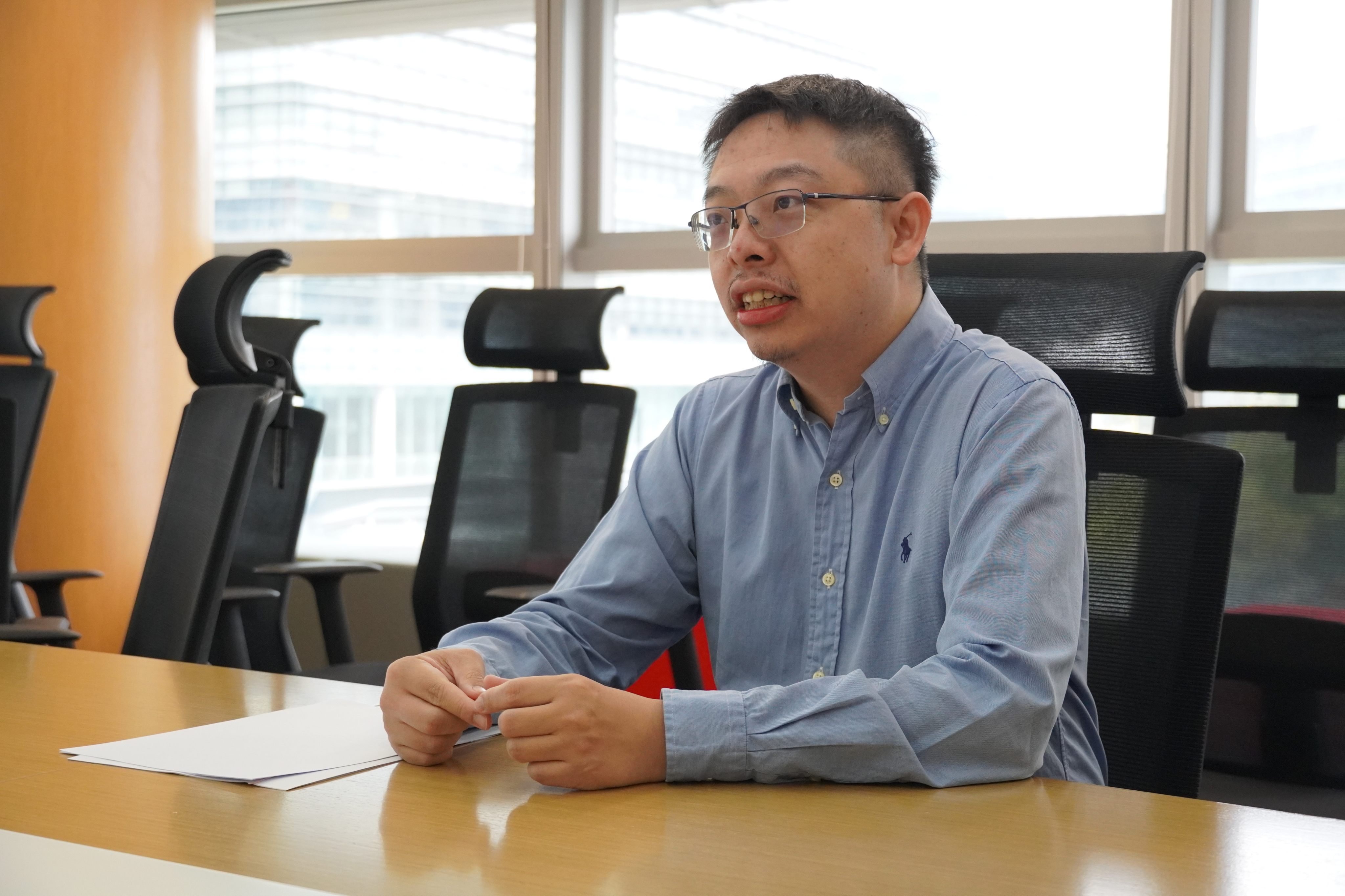 SenseTime co-founder and chief scientist Lin Dahua. Photo: Vincent Chow