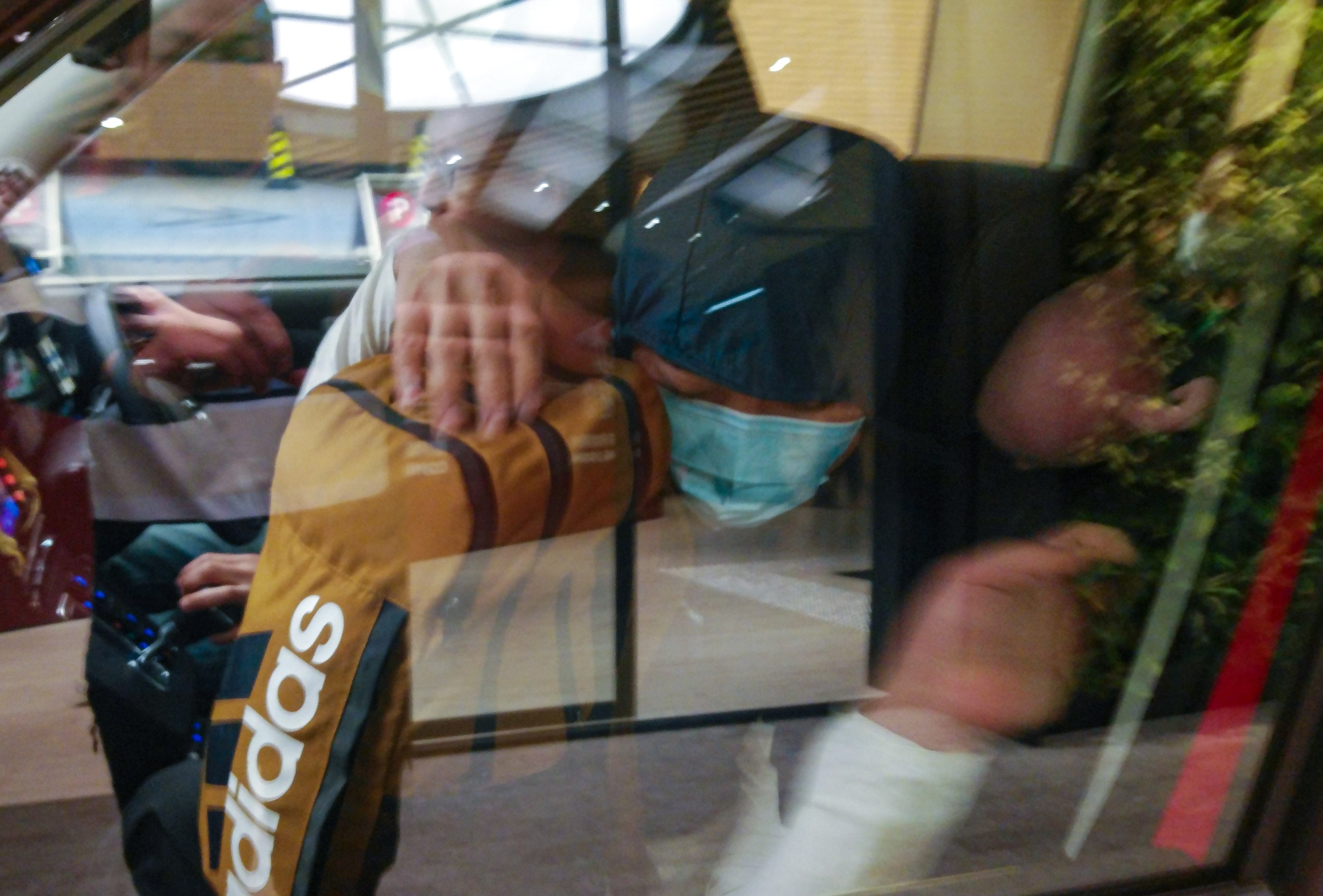 Vocal instructor Drawson Lam leaves District Court after being convicted of molesting seven male students. Photo: Brian Wong