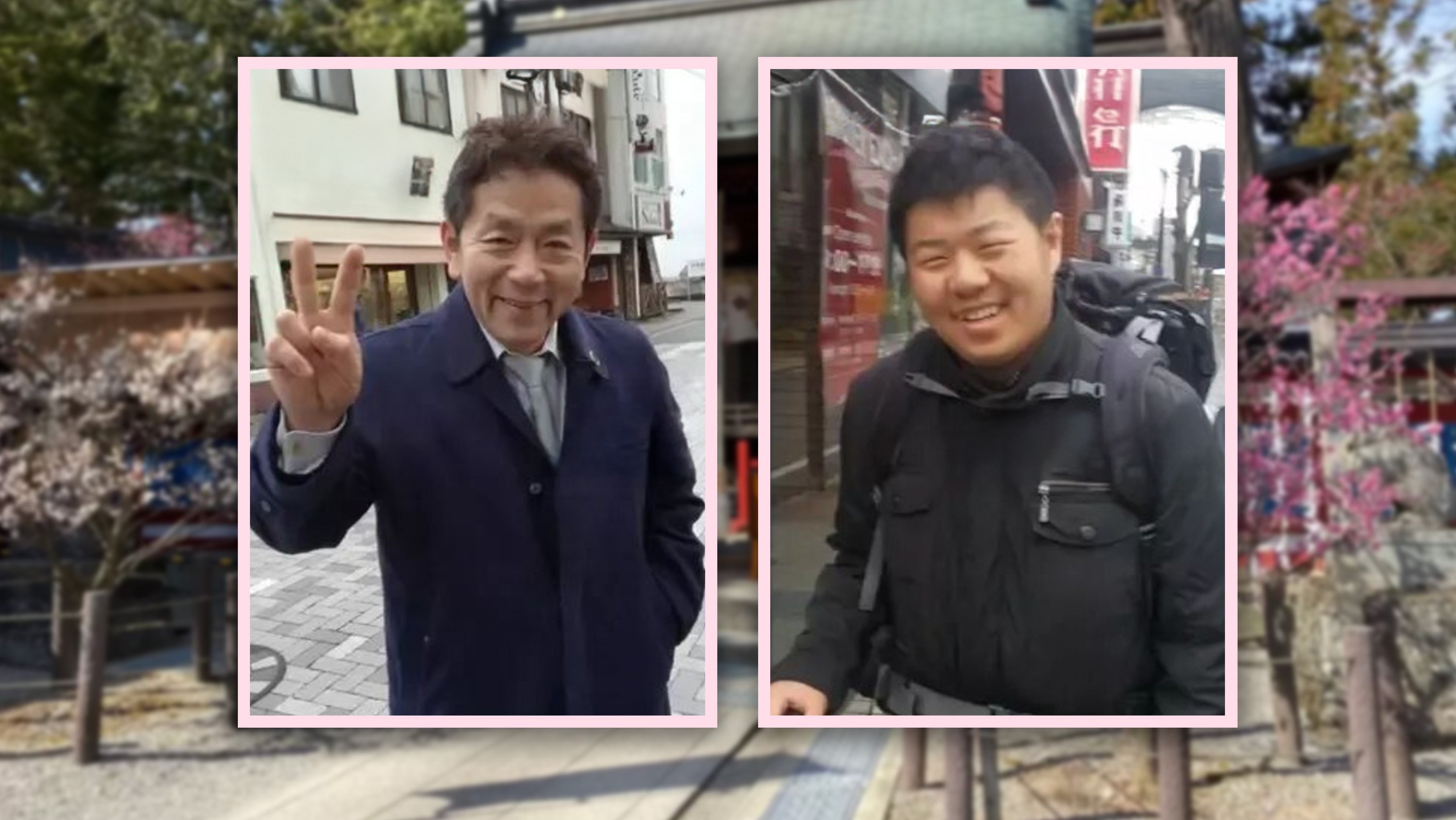 A recent episode of a Japanese variety show featured a touching story of friendship between a Chinese tourist and a Japanese local resident. Photo: SCMP composite/QQ.com/matcha-jp.com