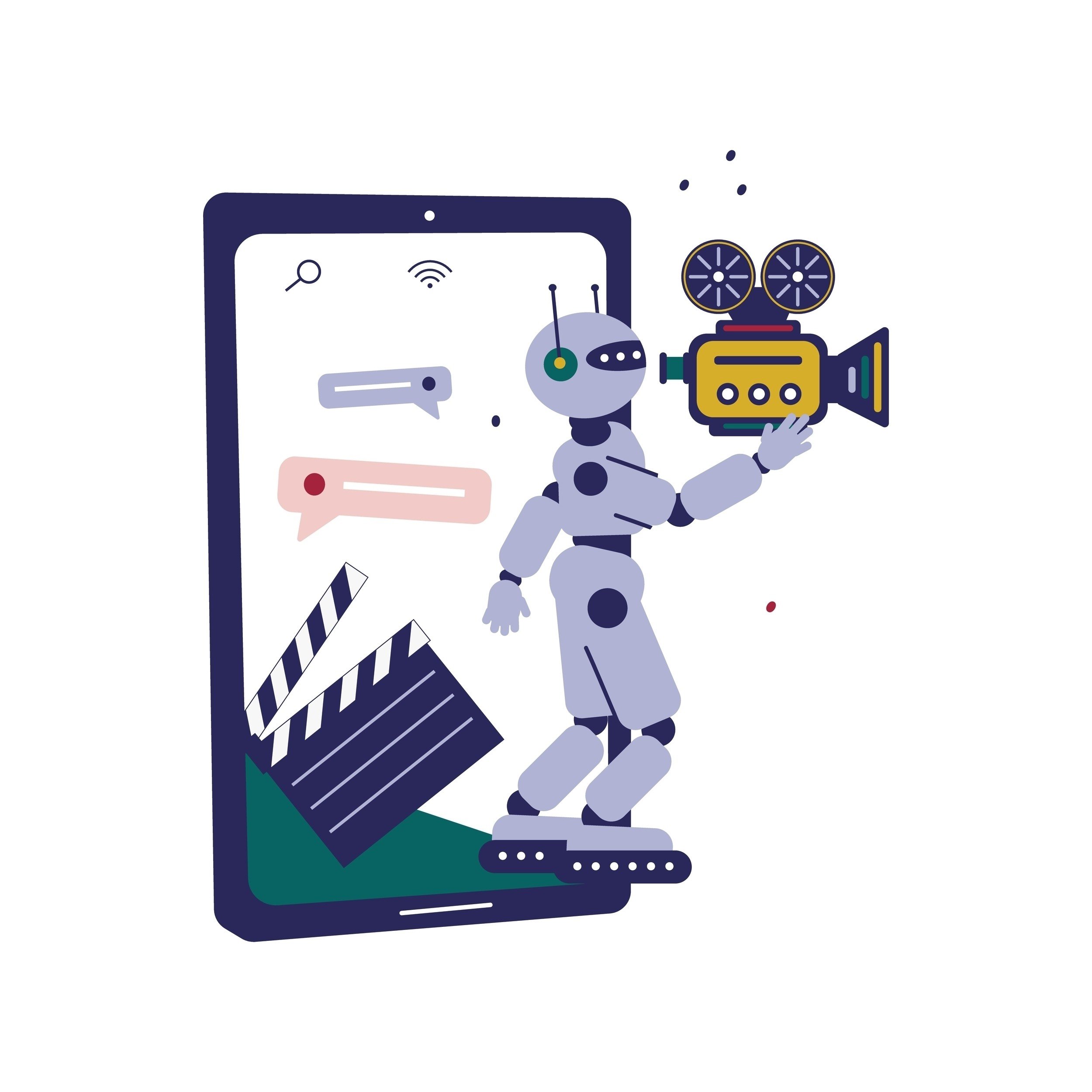 Would you be interested in watching an AI film? Illustration: Shutterstock