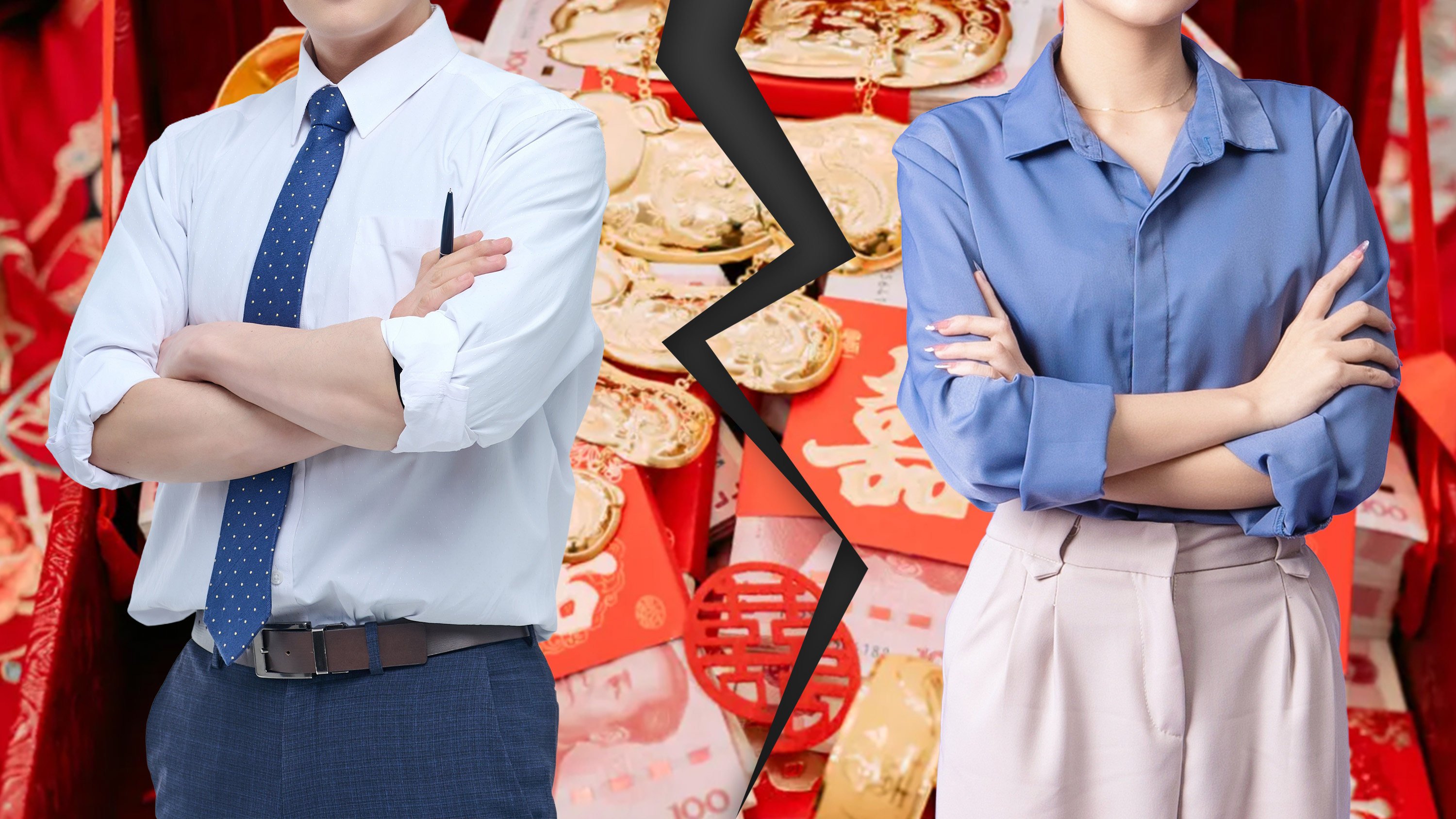A man in China has sued his ex-fiancée to get back the money he spent on her while they were dating, claiming she has excessive eating habits. Photo: SCMP composite/Shutterstock/Sohu