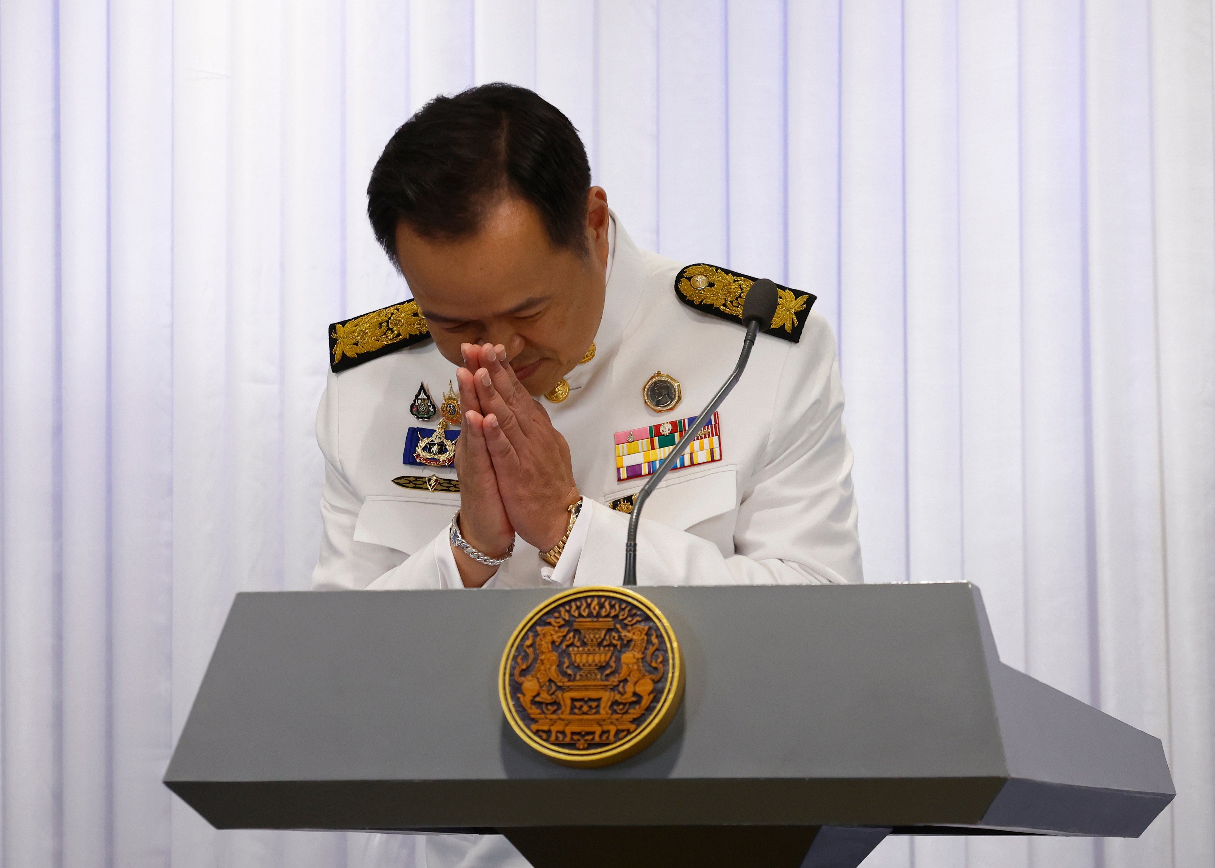 Thai Prime Minister Anutin Charnvirakul’s hasty call for a new election comes amid a raging border conflict with Cambodia. Photo: EPA