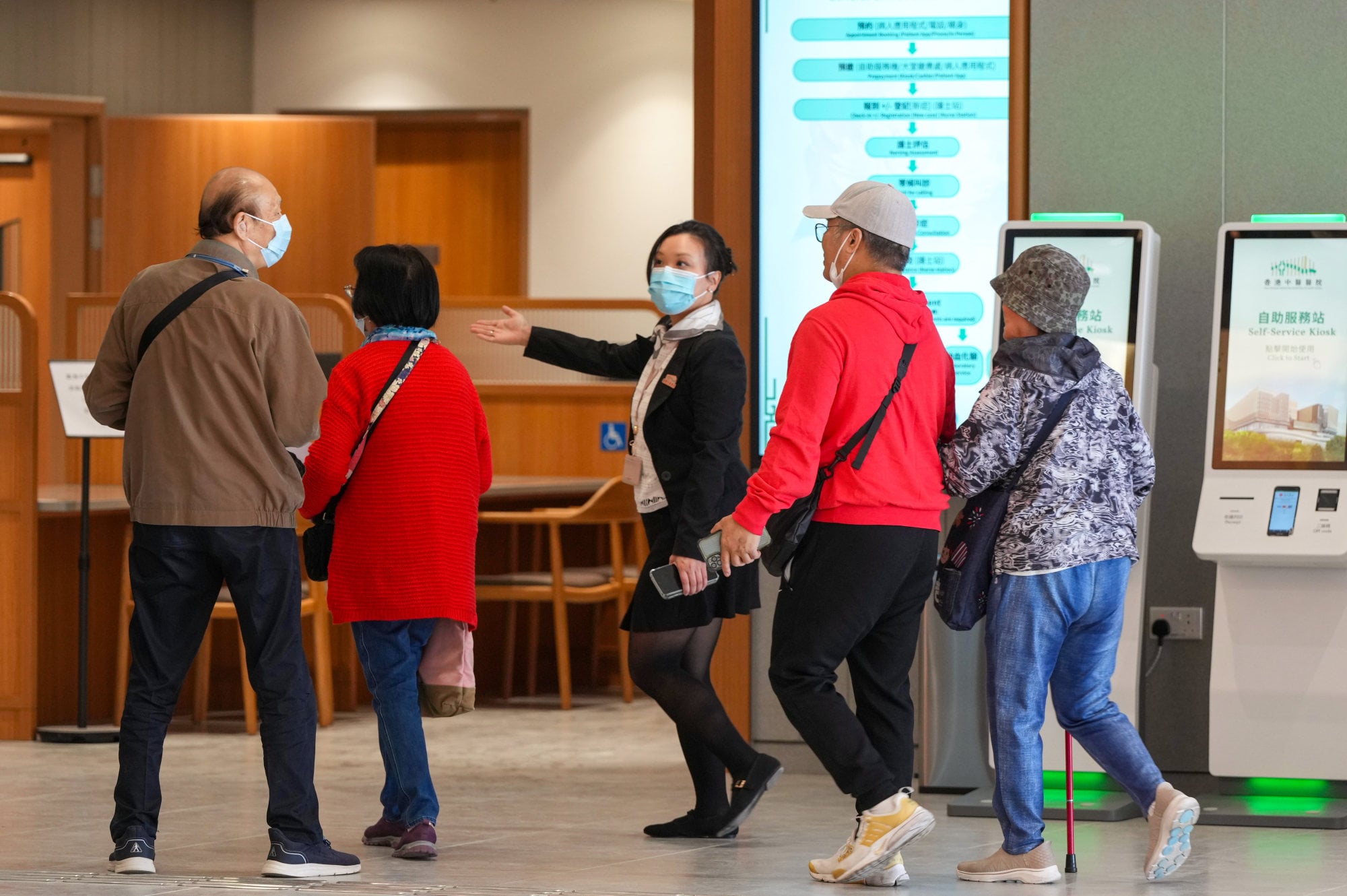 The Chinese Medicine Hospital of Hong Kong is providing services in phases. Photo: Sam Tsang