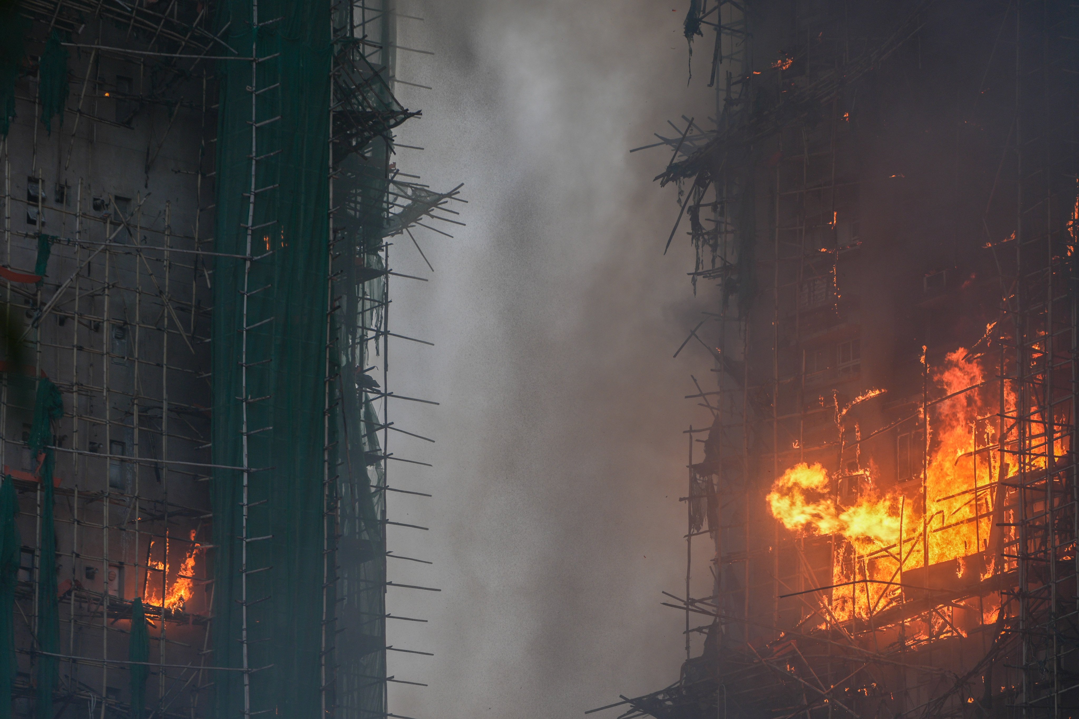 At least 160 people died in the fire at Wang Fuk Court in Tai Po. Photo: Eugene Lee