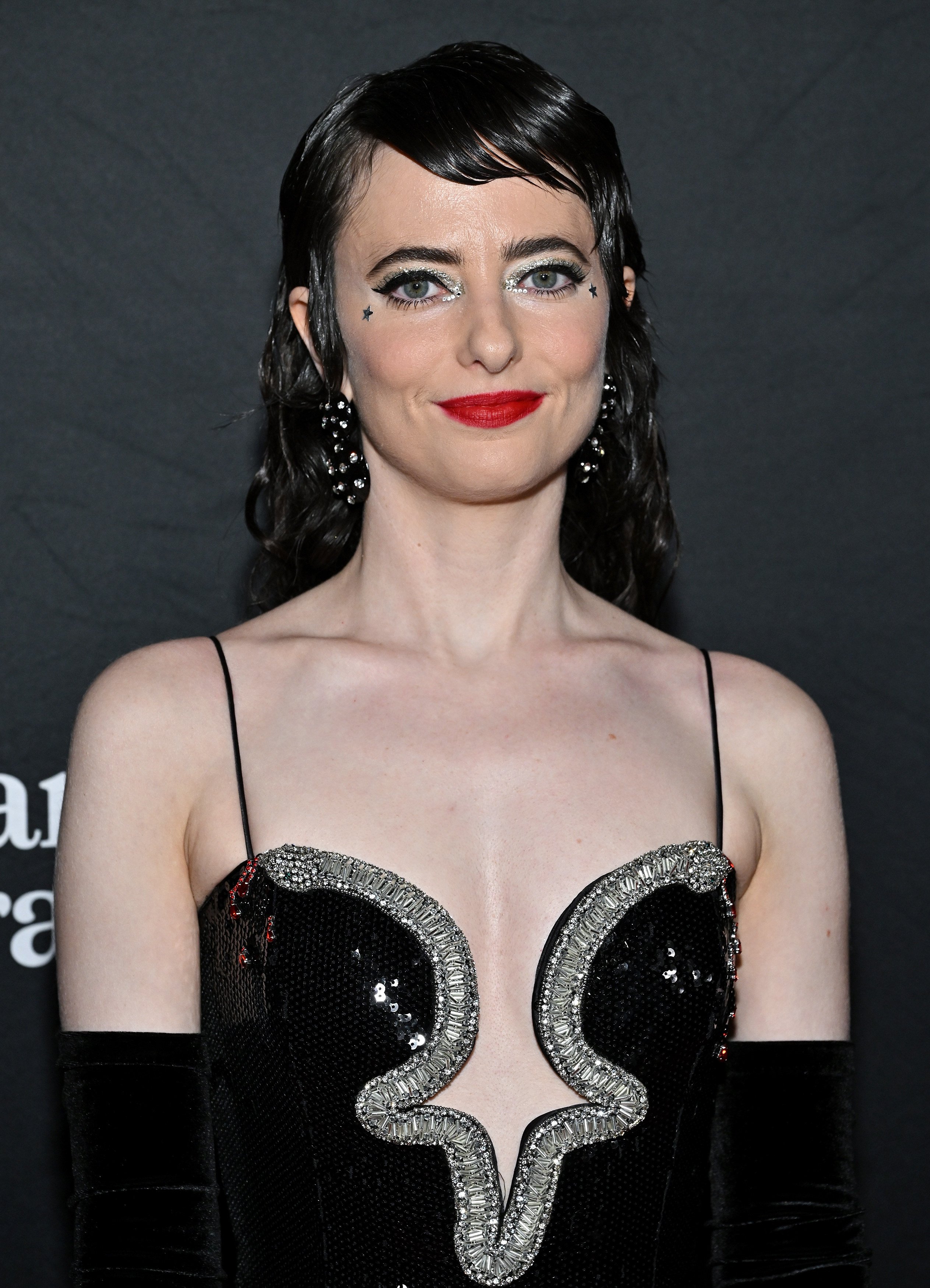 Sarah Sherman is famed for her physical comedy – but she knows how to get glammed up, too. Photo: AP