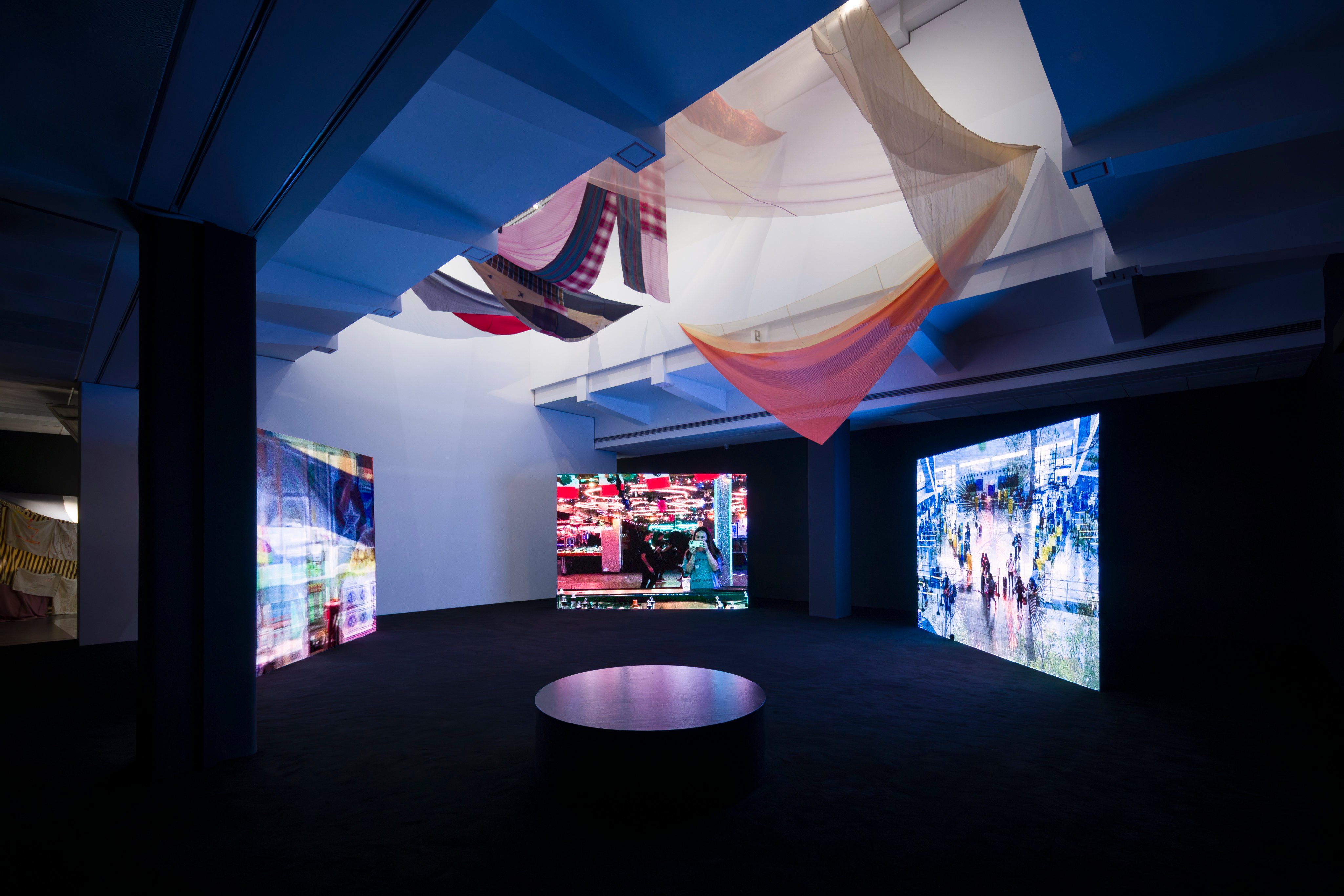 Installation view of “The Great Camouflage” exhibition at the Rockbund Art Museum, in Shanghai, China. The exhibition is a powerful exploration of anti-colonial thought that looks at the meaning of revolution not only as mass uprisings, but also as “the quiet persistence of reflection, grief and meaning-making”. Photo: Ling