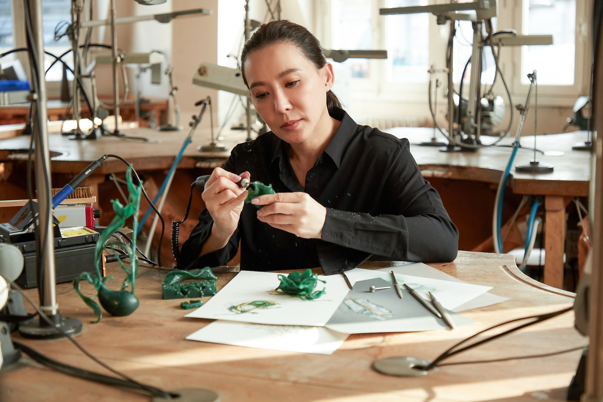 Cindy Chao in her atelier. Photo: Handout