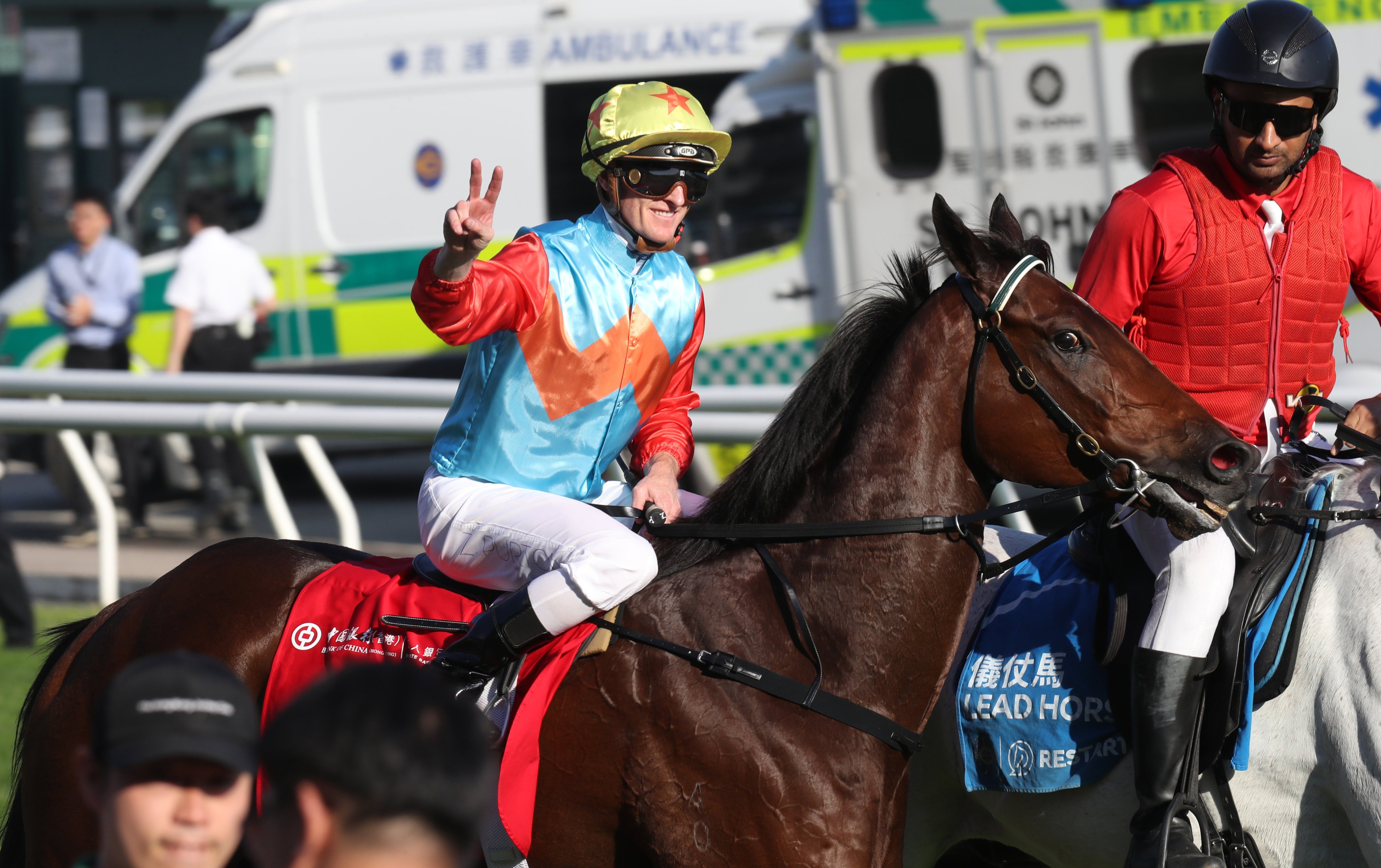 Zac Purton is all smiles after booting home Ka Ying Rising in the Jockey Club Sprint. Photos: Kenneth Chan