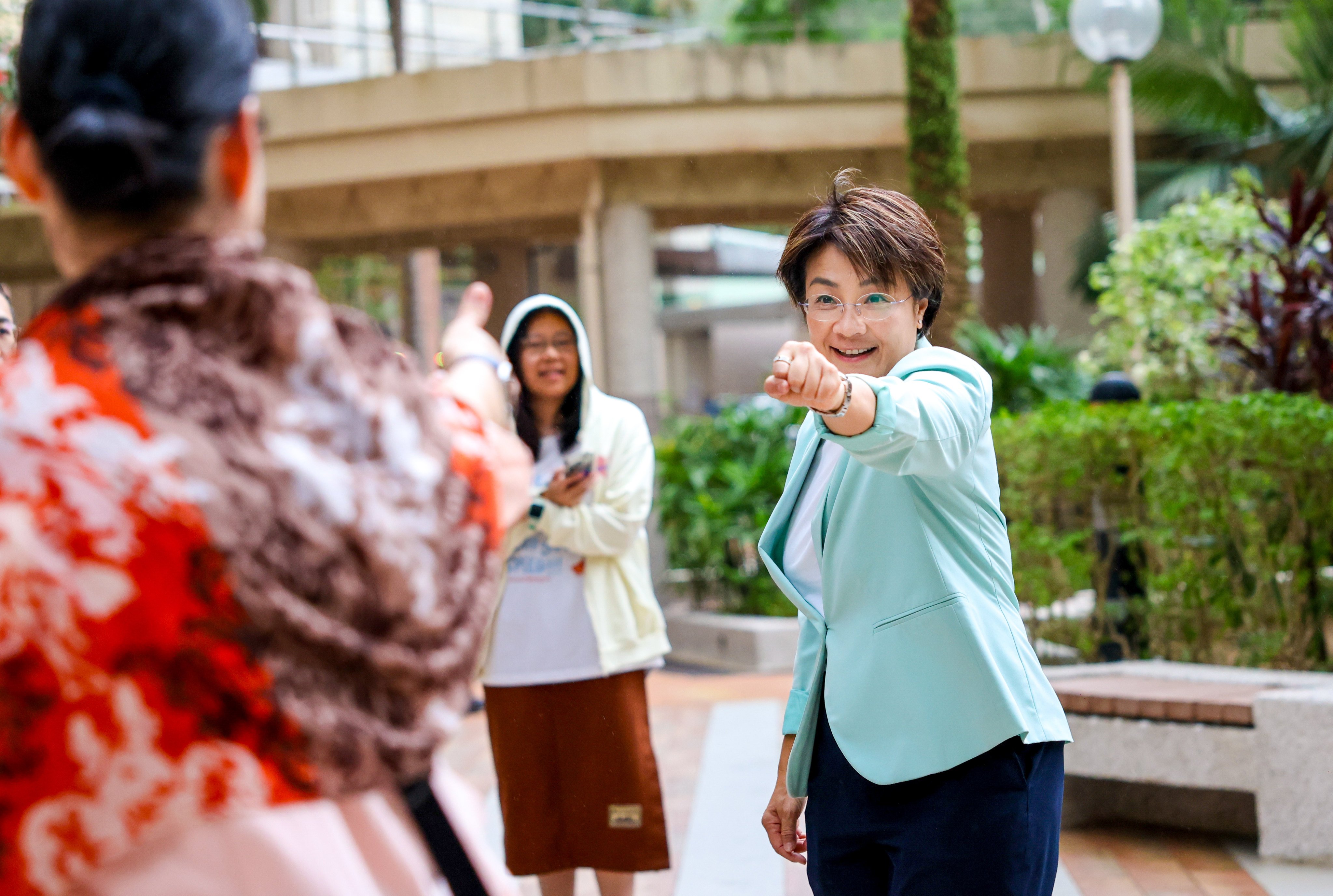 Newly elected lawmaker Christine Fong says she appreciates she can now directly engage with government officials and will be pragmatic instead of “just ranting”. Photo: Nora Tam