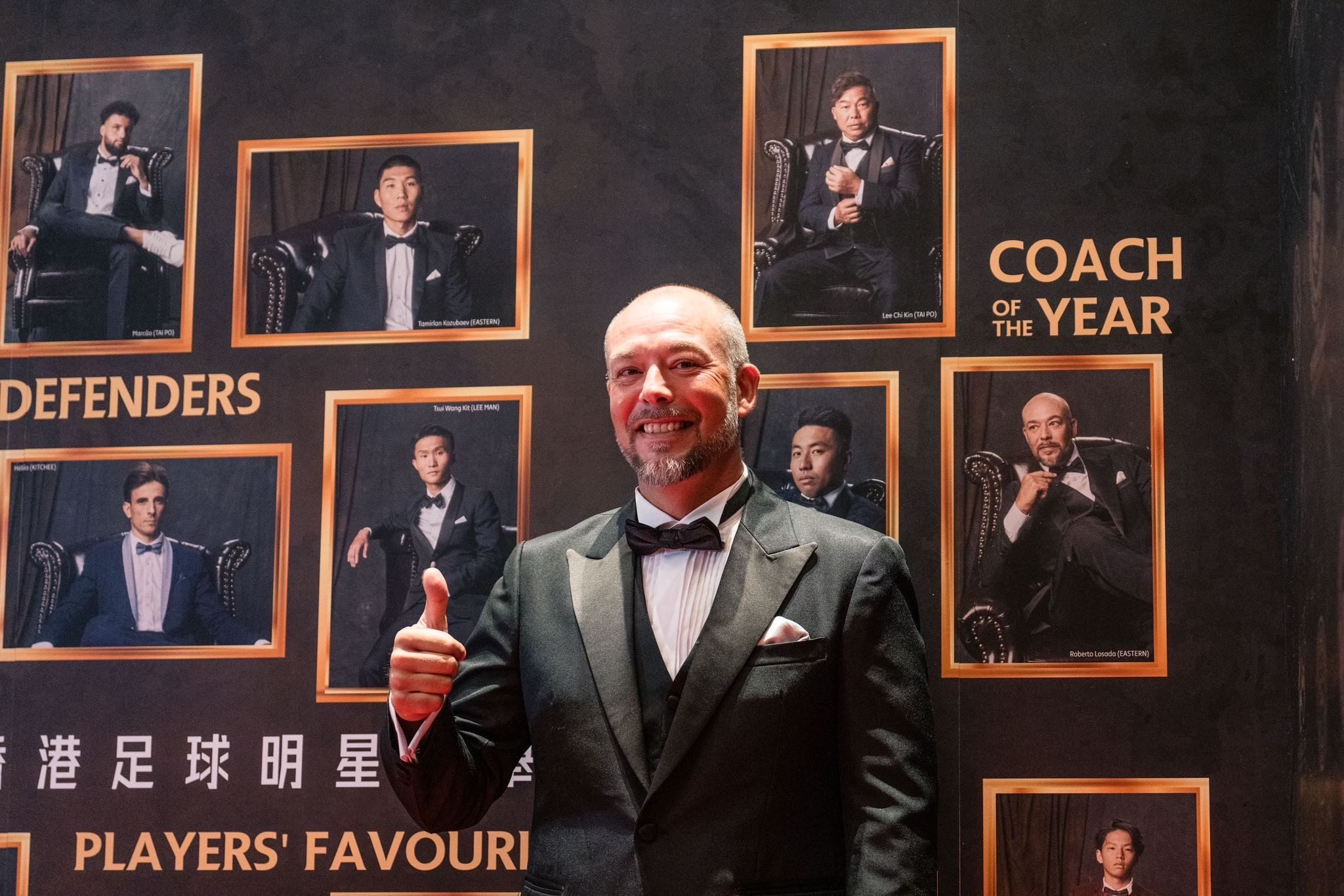 Roberto Losada has been named coach of the year for the past three seasons. Photo: HKFA