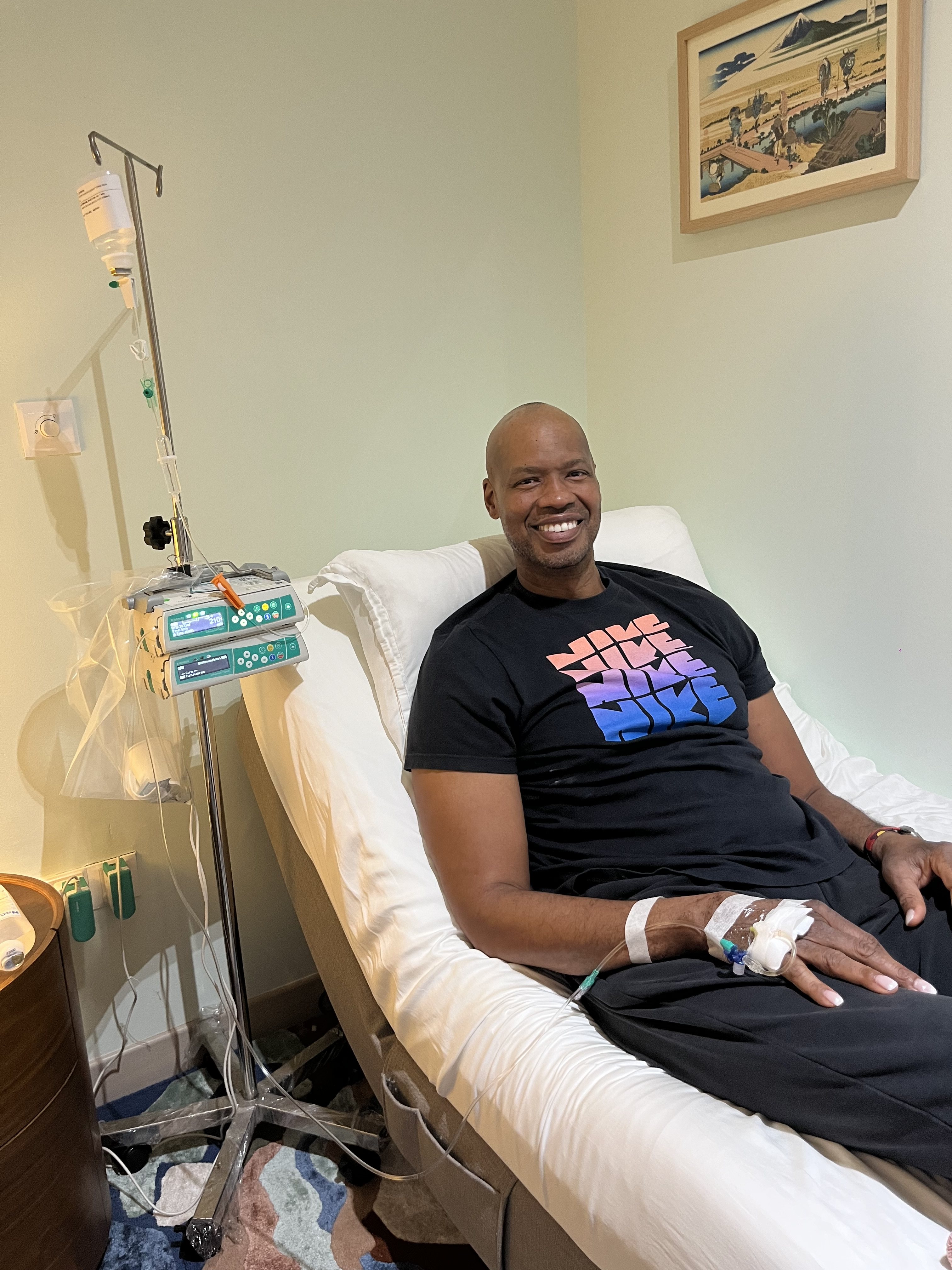 Ex-NBA player Jason Collins, who is in Singapore for an experimental brain cancer treatment, has identified the city state as the quickest way to get the treatment. Photo: Jean Iau