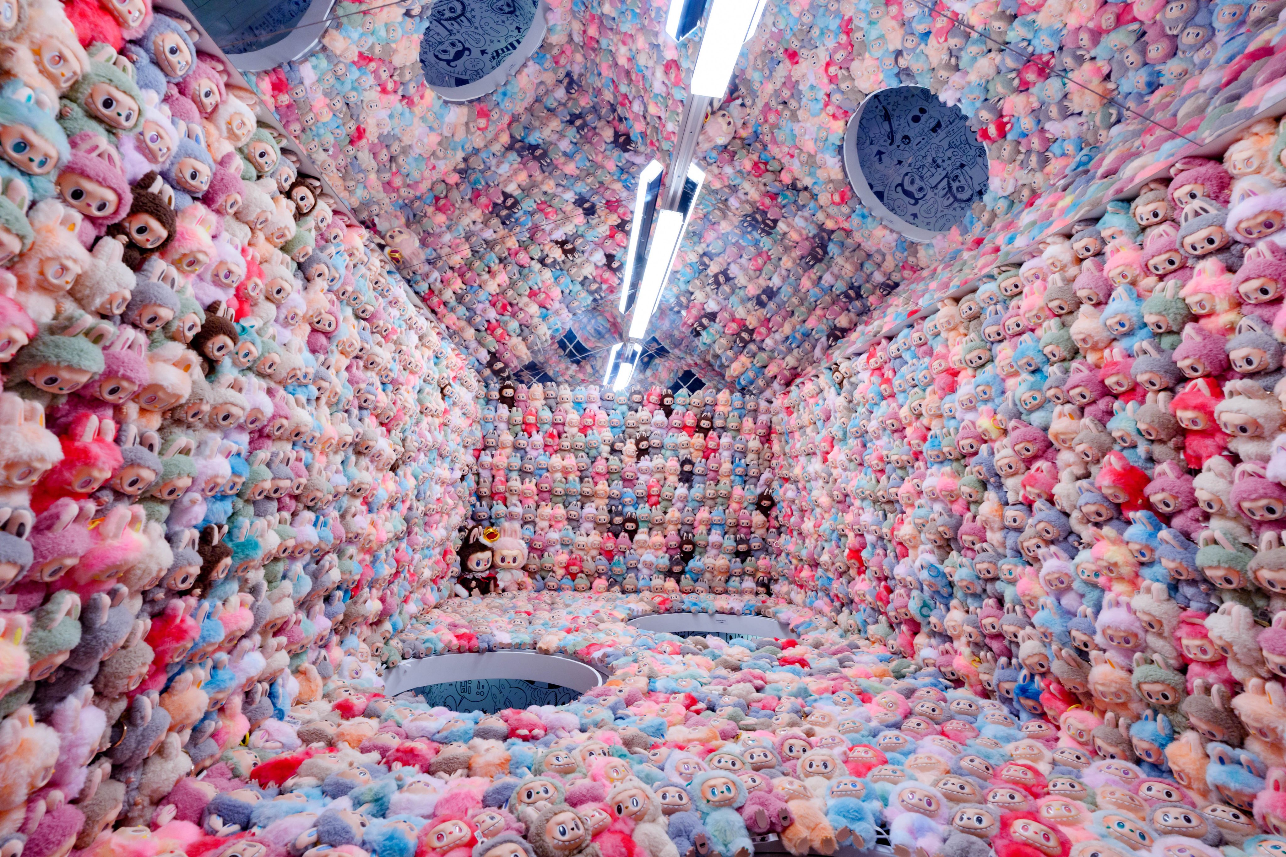 Part of the “Interactive Zone” which is part of the MONSTERS BY MONSTERS: NOW AND THEN exhibition at the Asia Society Hong Kong Centre