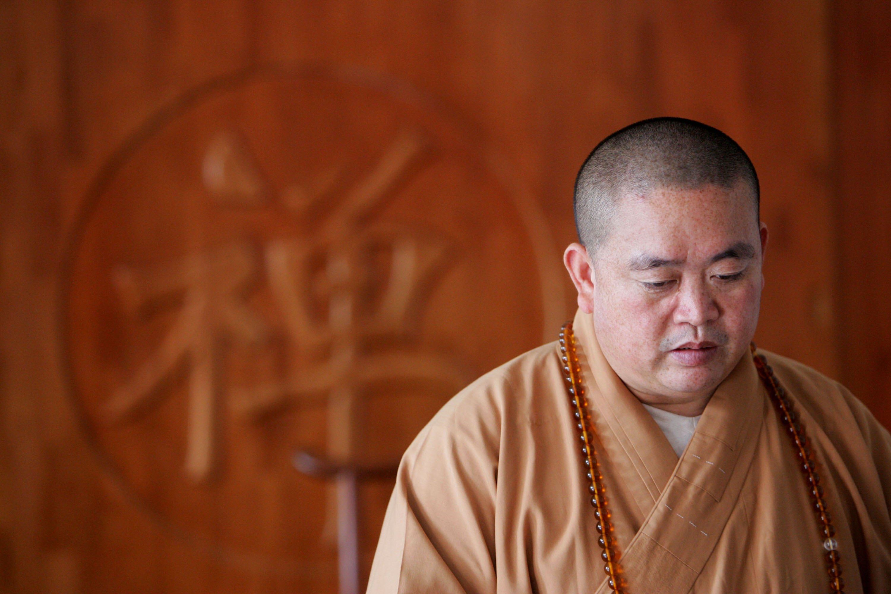 Former Shaolin Temple abbot Shi Yongxin has been accused of misappropriation and embezzlement of funds and violating celibacy vows, among over misdeeds. Photo: Getty Images