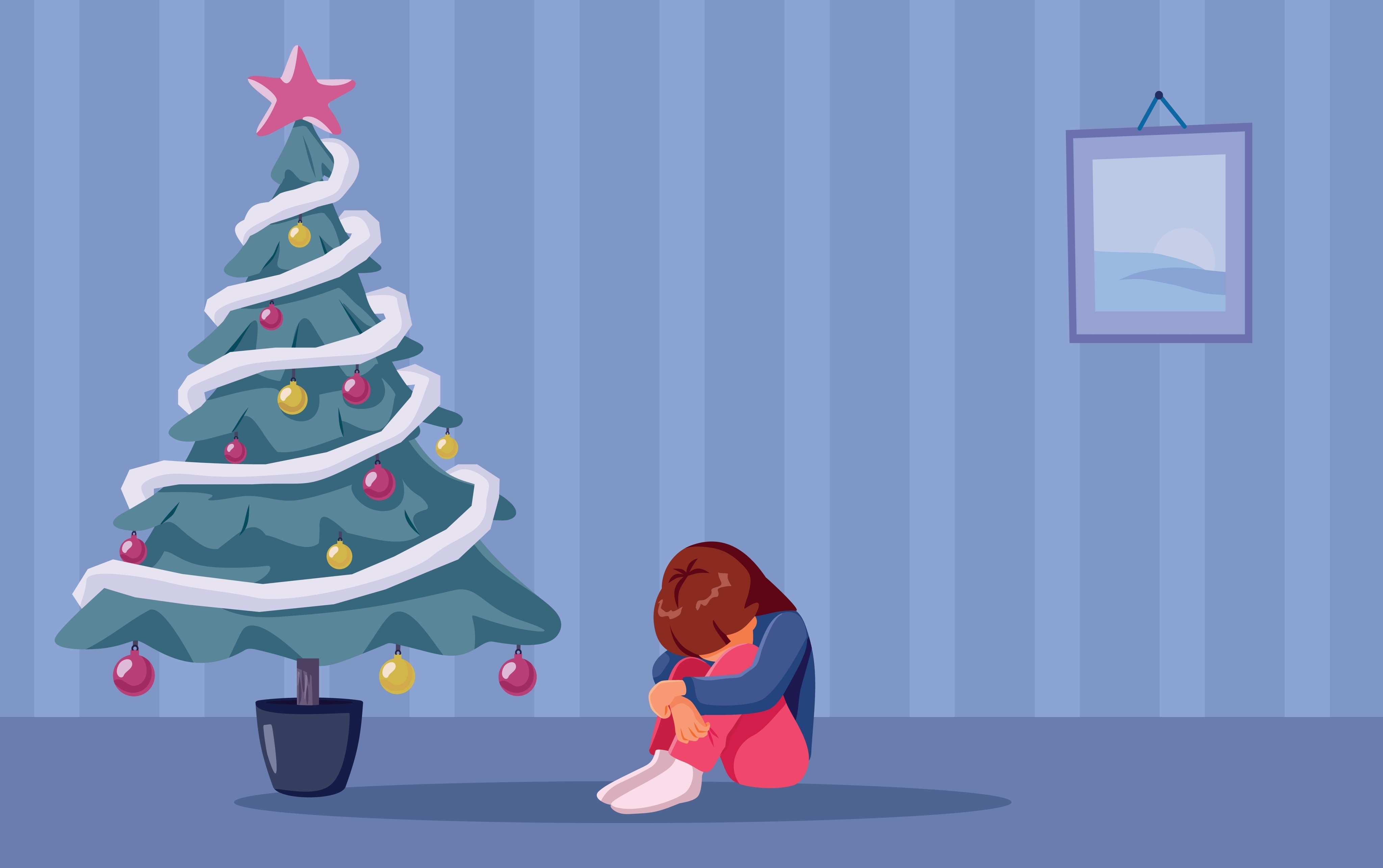 Christmas can be a hard time of year, especially for those with divorced parents. Photo: Shutterstock