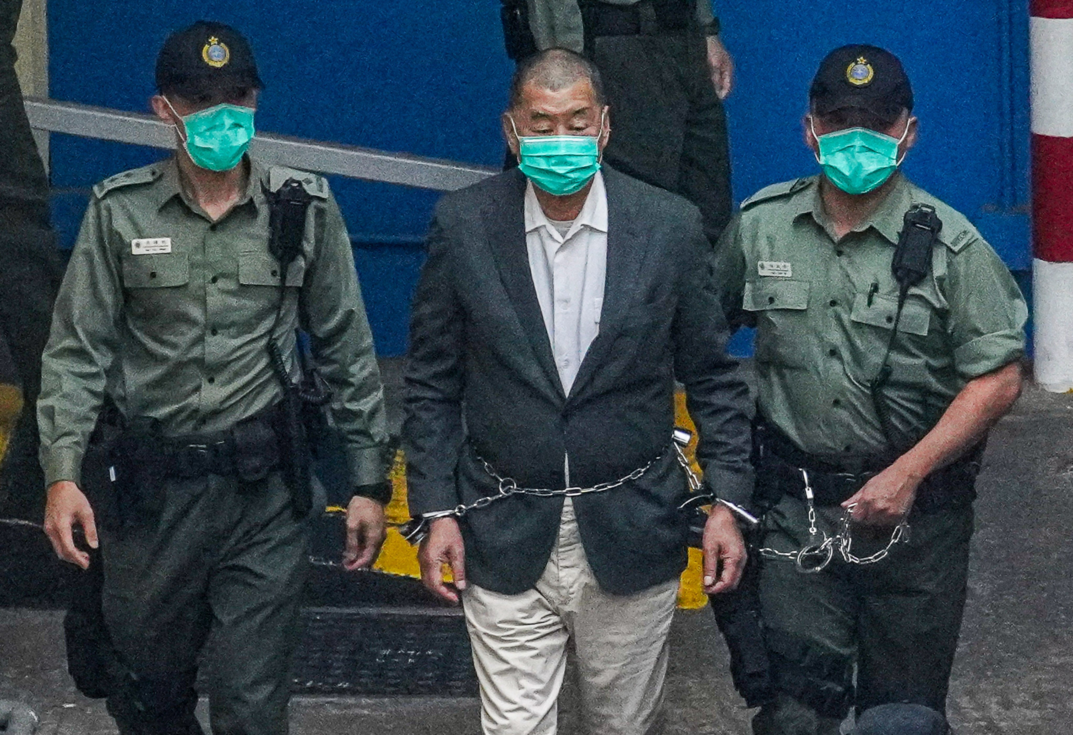 Jimmy Lai, 78, was found guilty on all three charges he faced under the Beijing-imposed national security law. Photo: Winson Wong