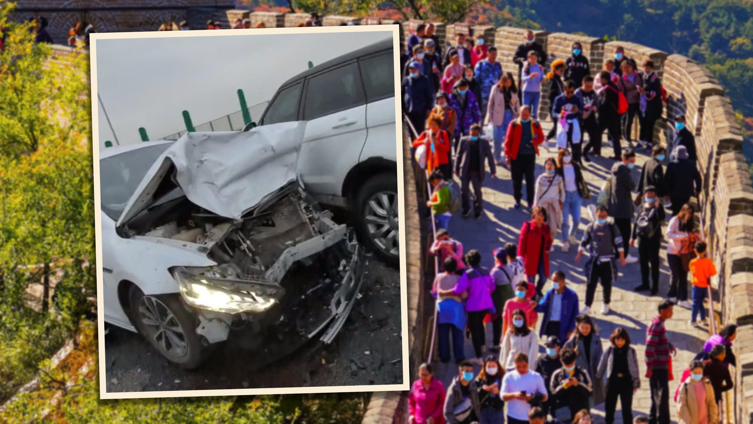A Japanese tourist in Beijing has expressed gratitude after she received extraordinary kindness following a car accident. Photo: SCMP composite/Shutterstock/X.com