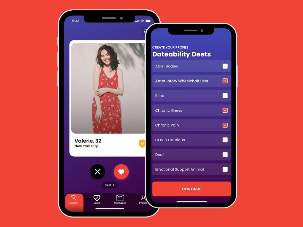 Dateability now covers the US, Canada, Mexico and the UK, with about 40,000 registered users. It was recently updated to improve the look and functionality.
Photo: info.dateabilityapp.com