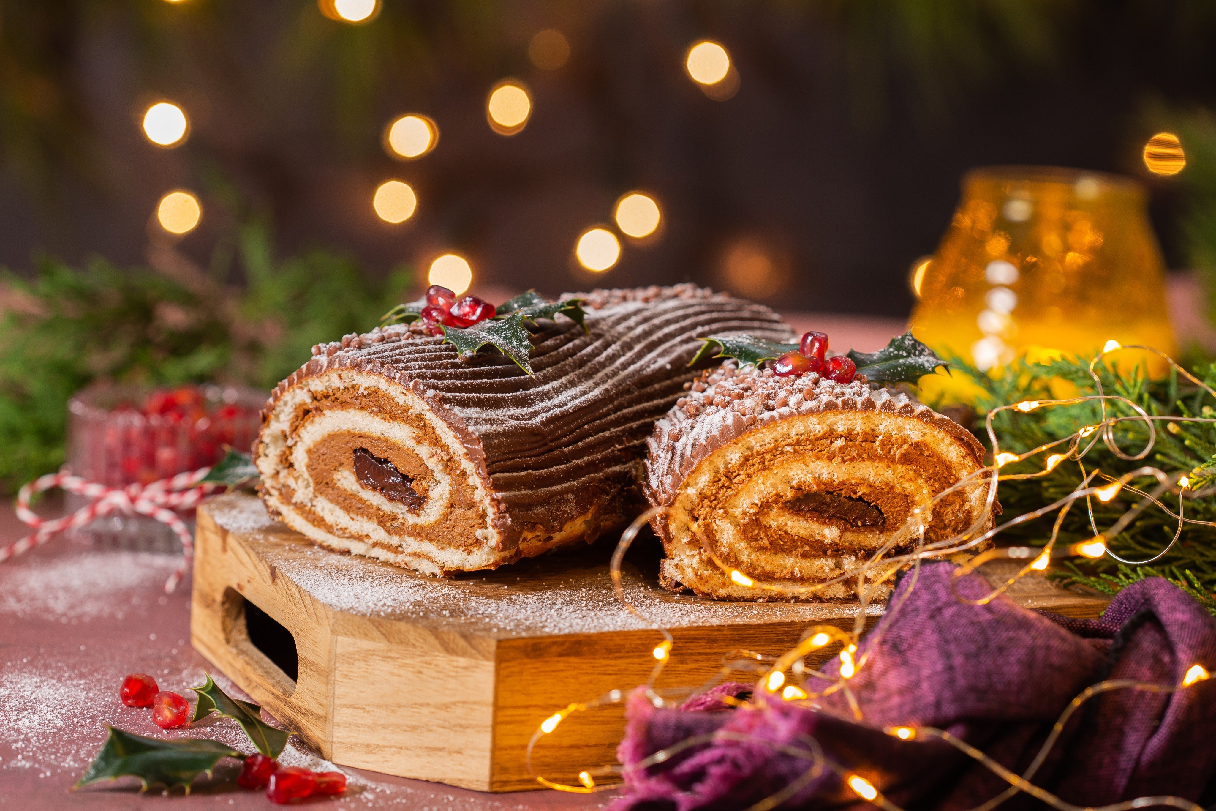Traditional Yule log cakes can be quite decadent, but you can still enjoy a treat without fear if you eat mindfully. Photo: Shutterstock
