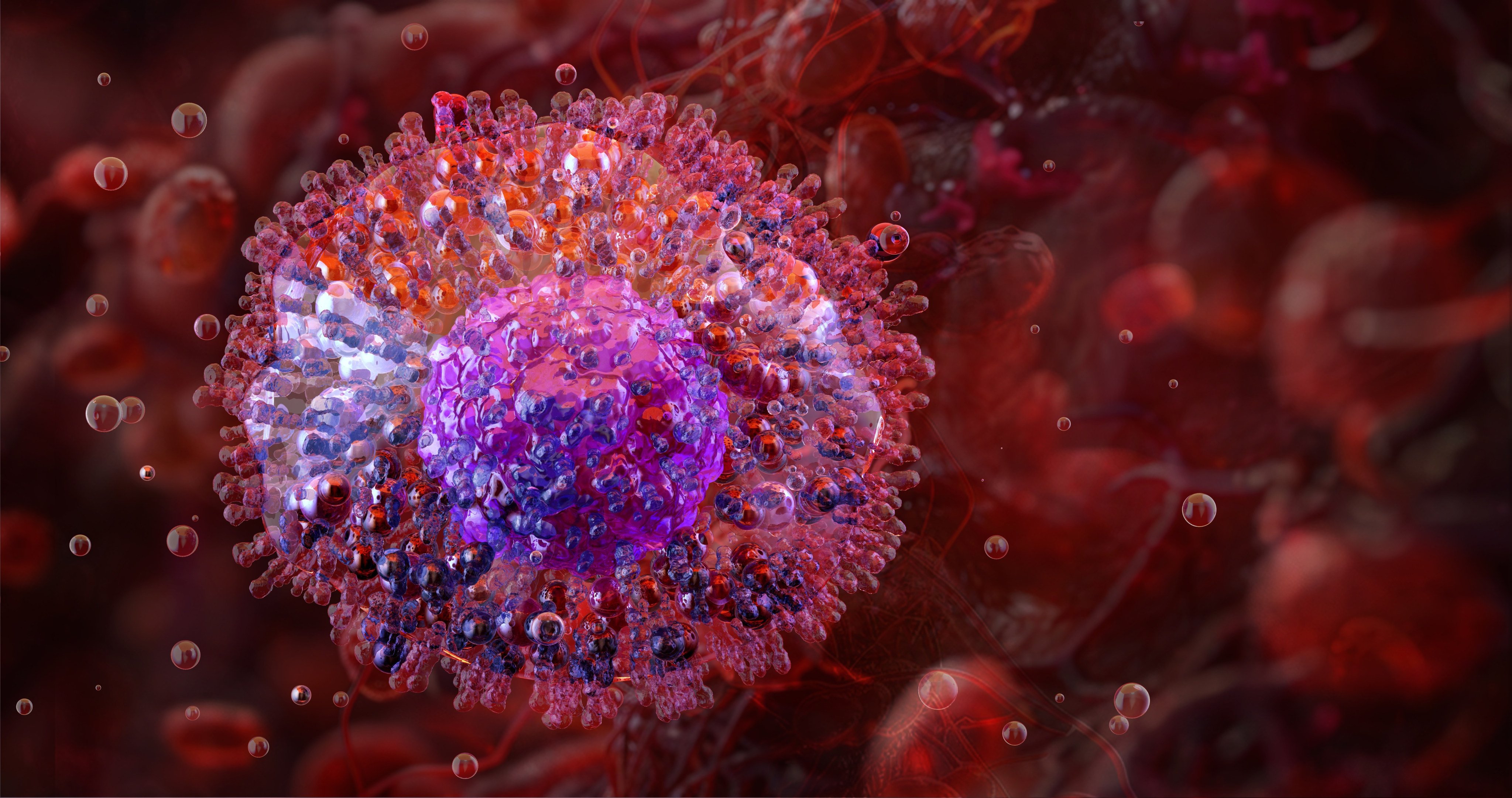 A Chinese team of researchers loaded mast cells – which cause allergic symptoms when they encounter antigens such as seafood and pollen – with anticancer drugs to deliver them into tumours. Illustration: Shutterstock