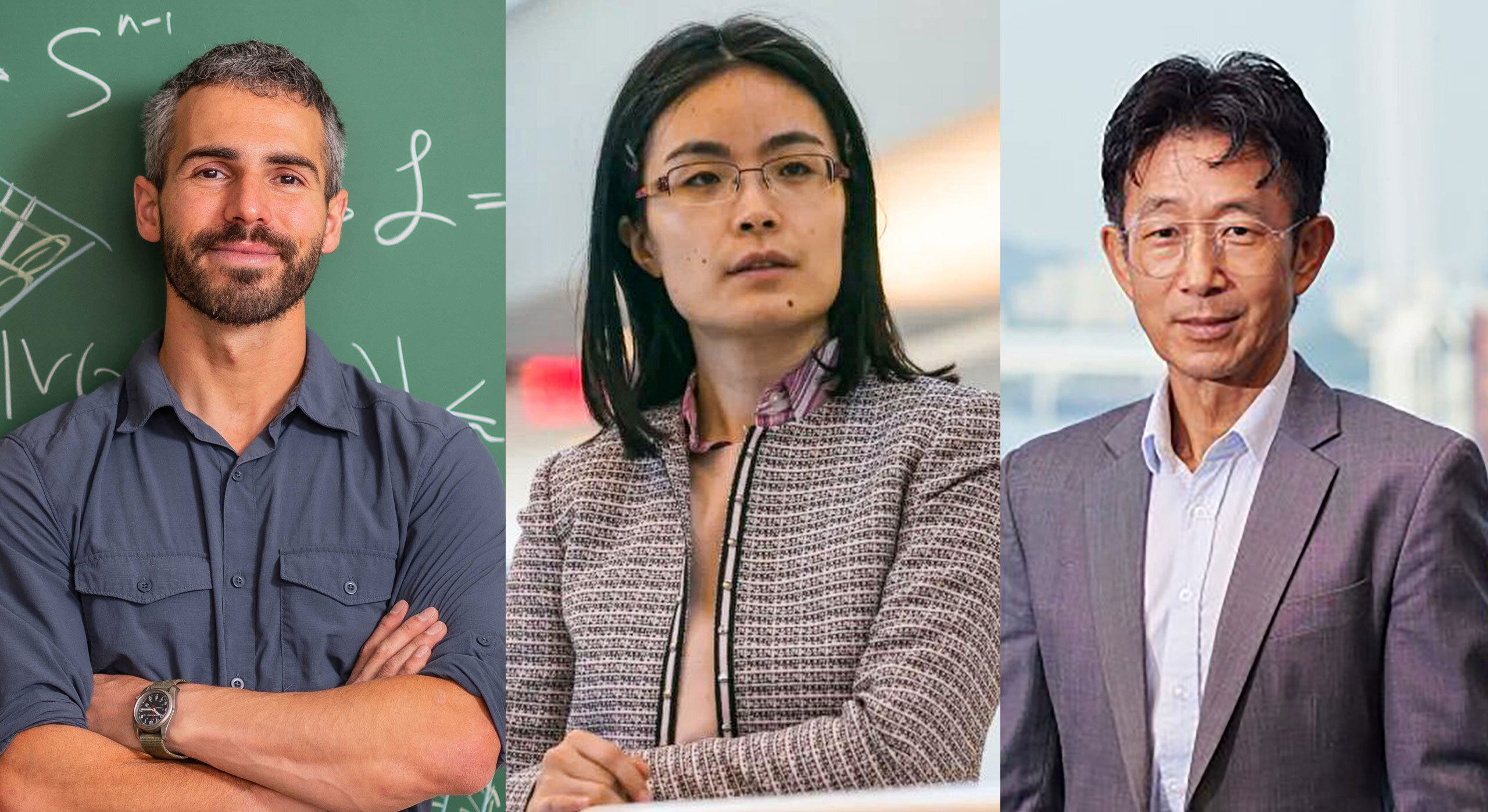 (From left) Joshua Zahl, Chen Jing and Zhou Ming. Photo: Handout/Tsinghua University